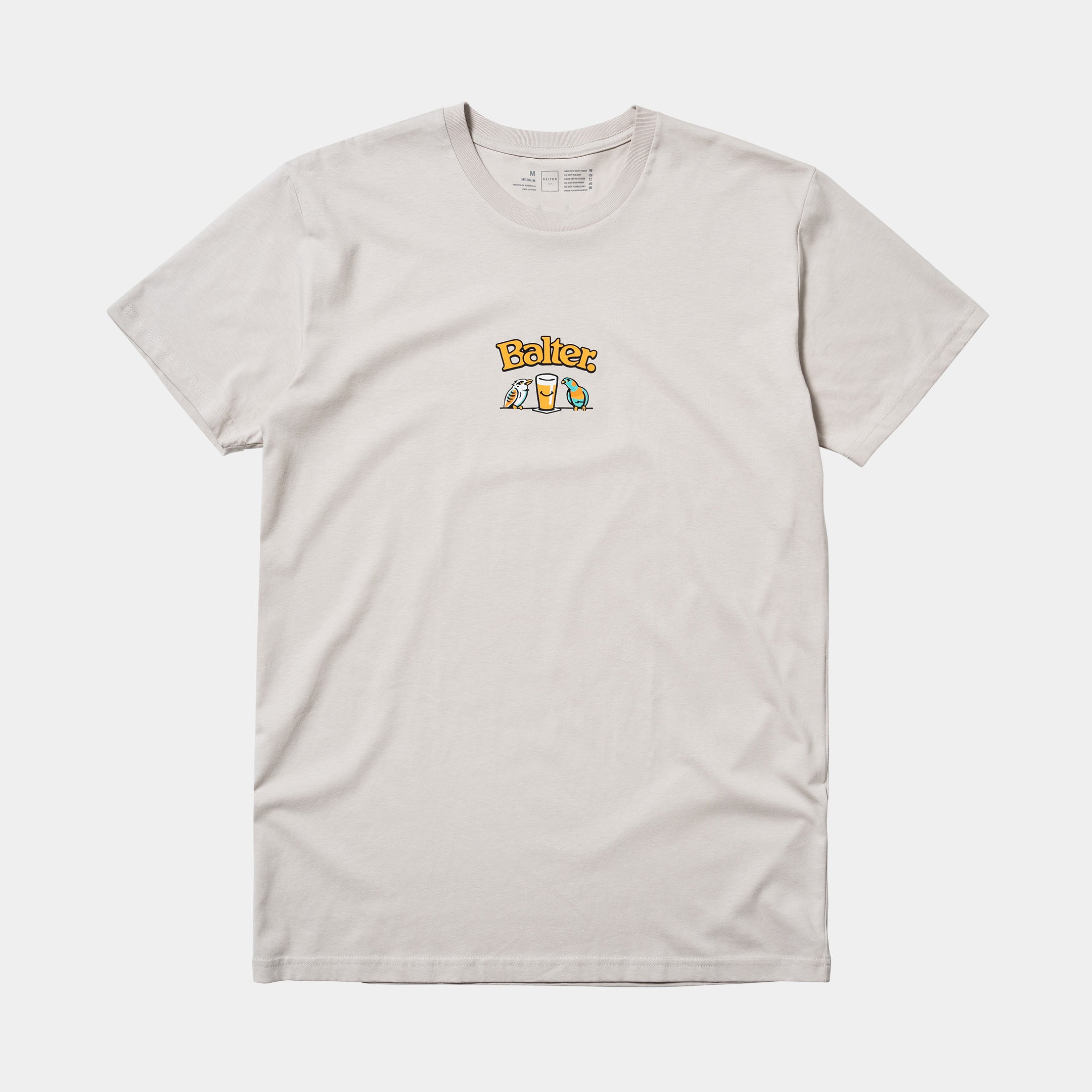 Birds & BEER Tee - Natural