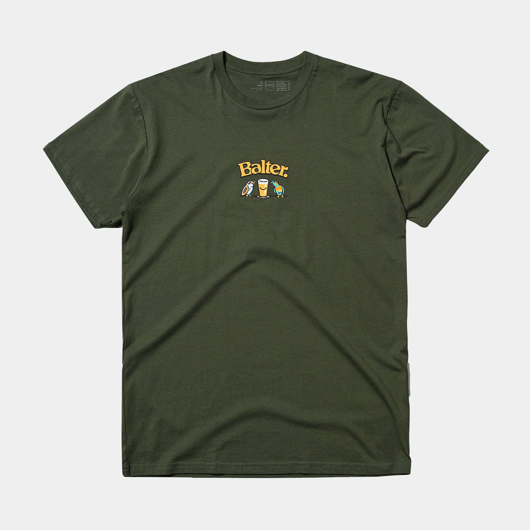 Birds & BEER Tee - Cypress