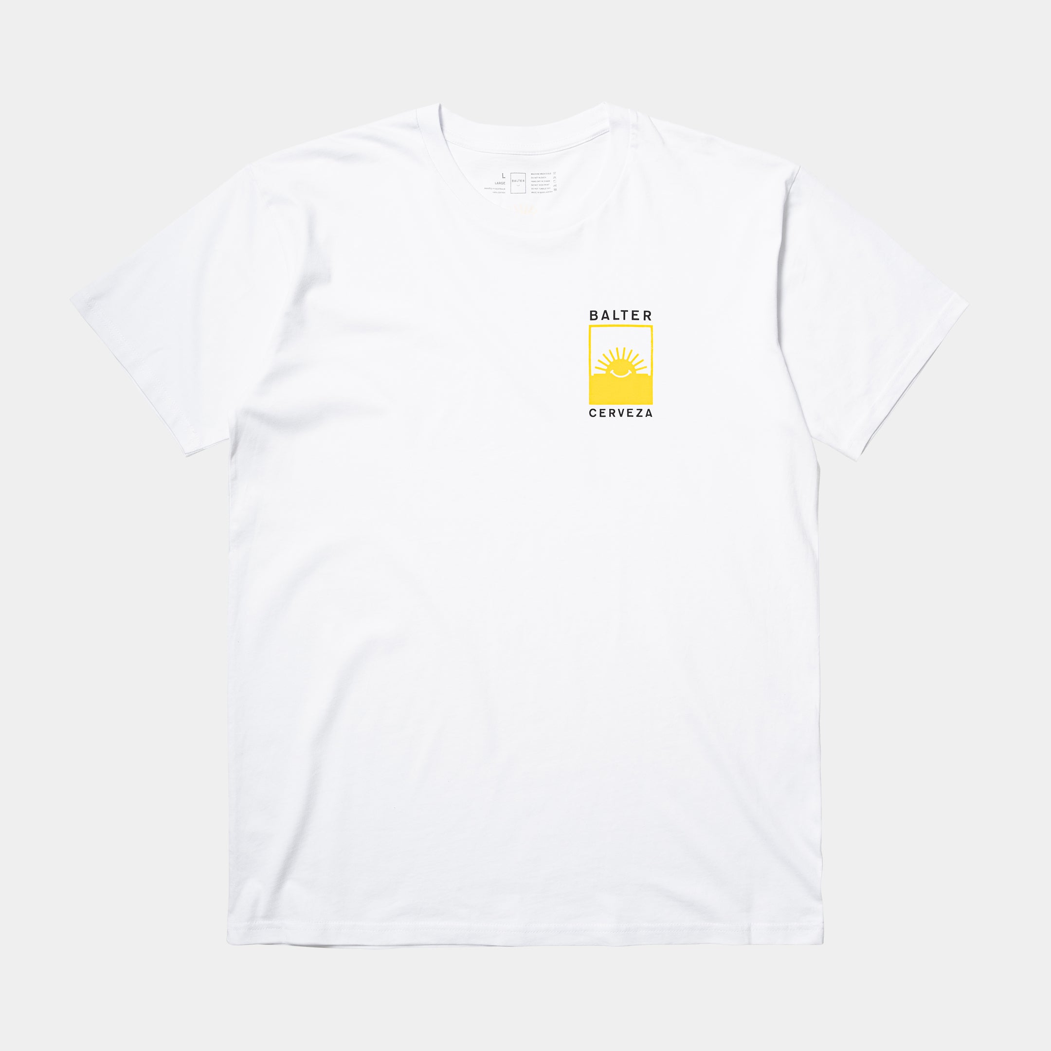 Cerveza Logo T-Shirt - White