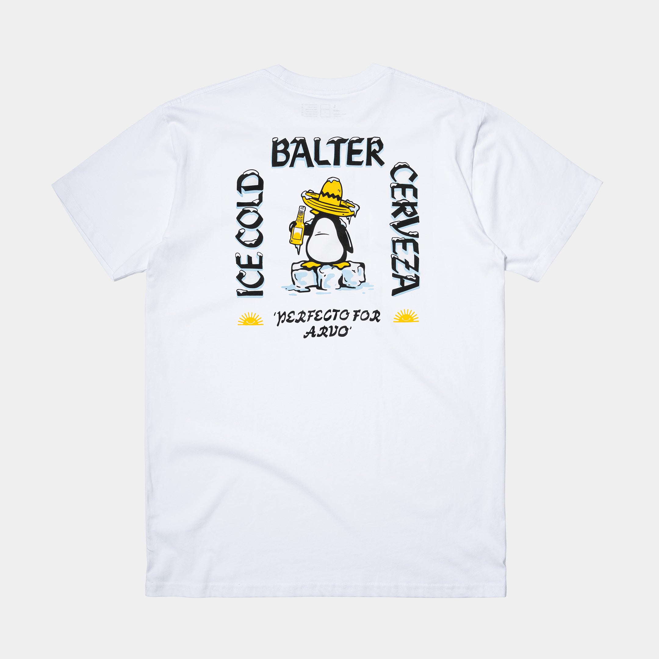 Ice Cold Penguin Tee - White