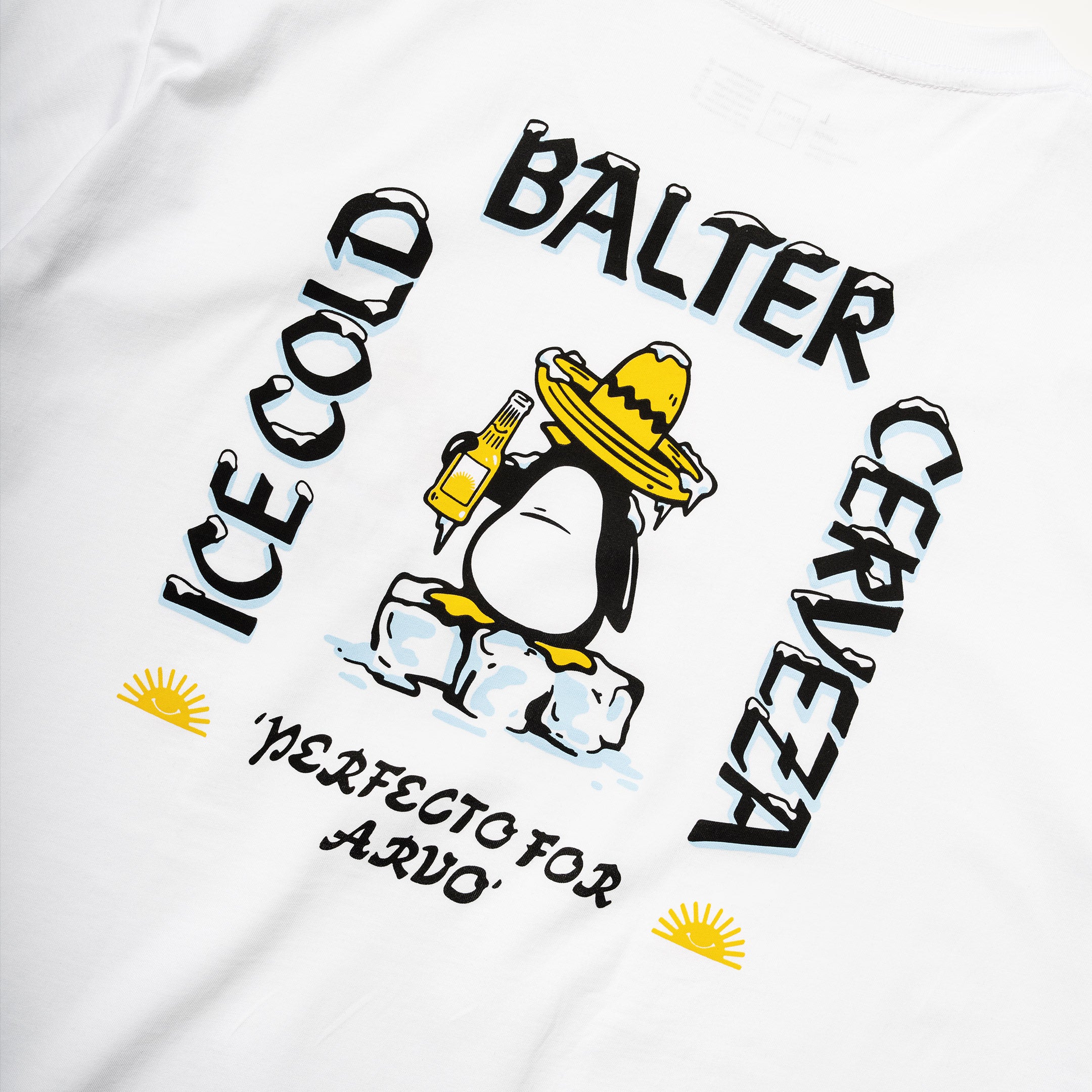 Ice Cold Penguin Tee - White