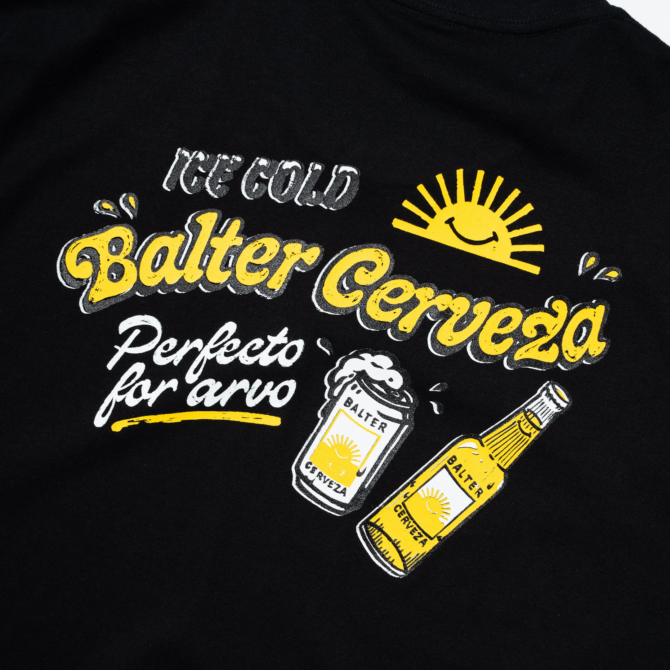 Balter Cerveza Signwriter Tee - Black