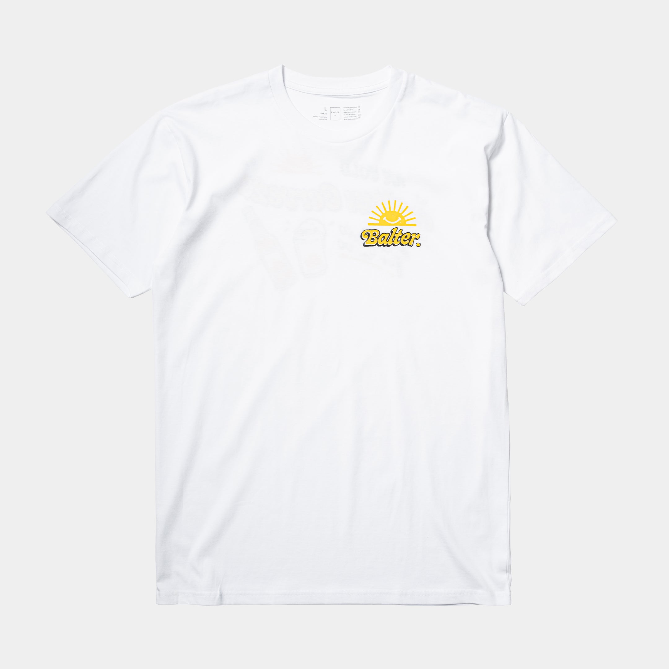 Balter Cerveza Signwriter Tee - White