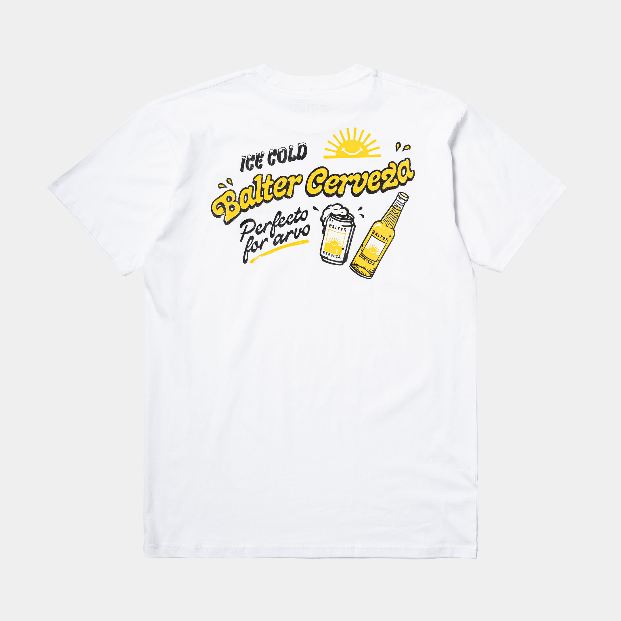 Balter Cerveza Signwriter Tee - White