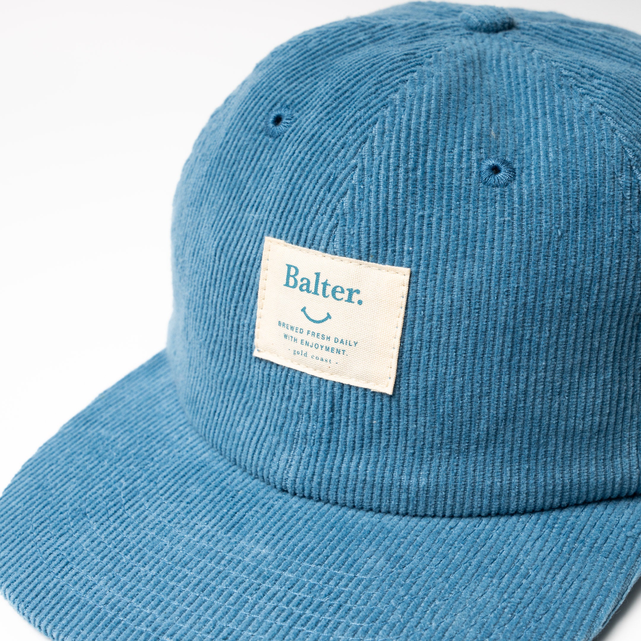 Fresh Daily Corduroy Cap - Ocean