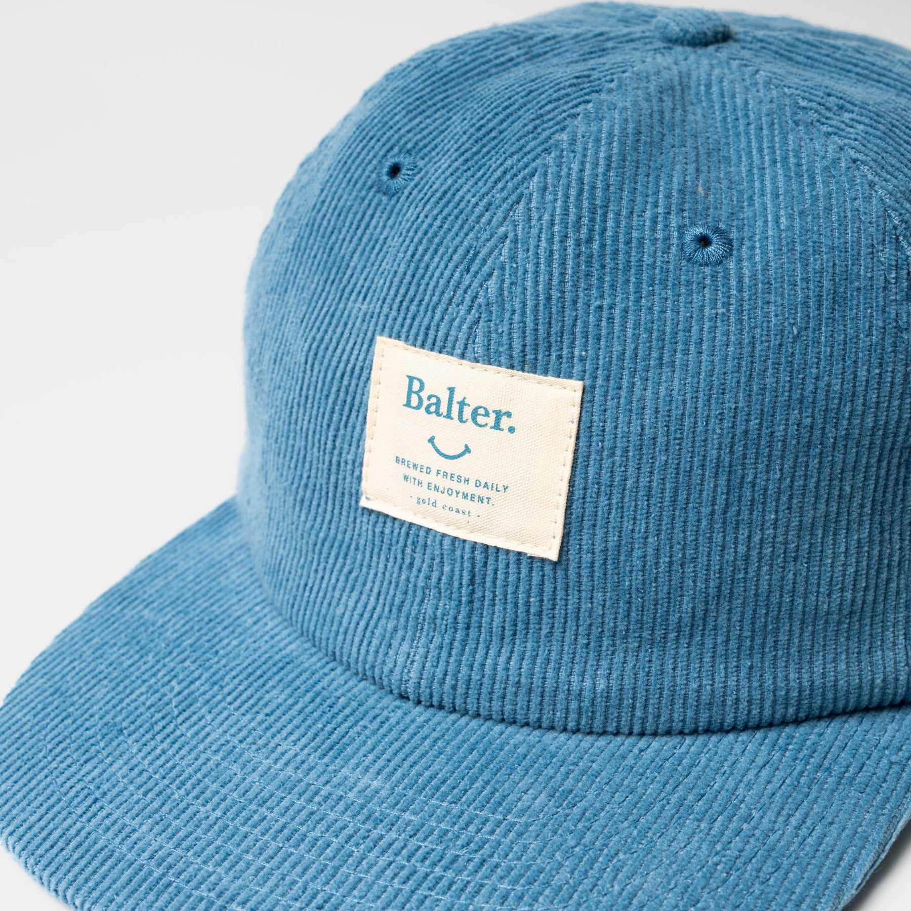 Fresh Daily Corduroy Cap - Ocean