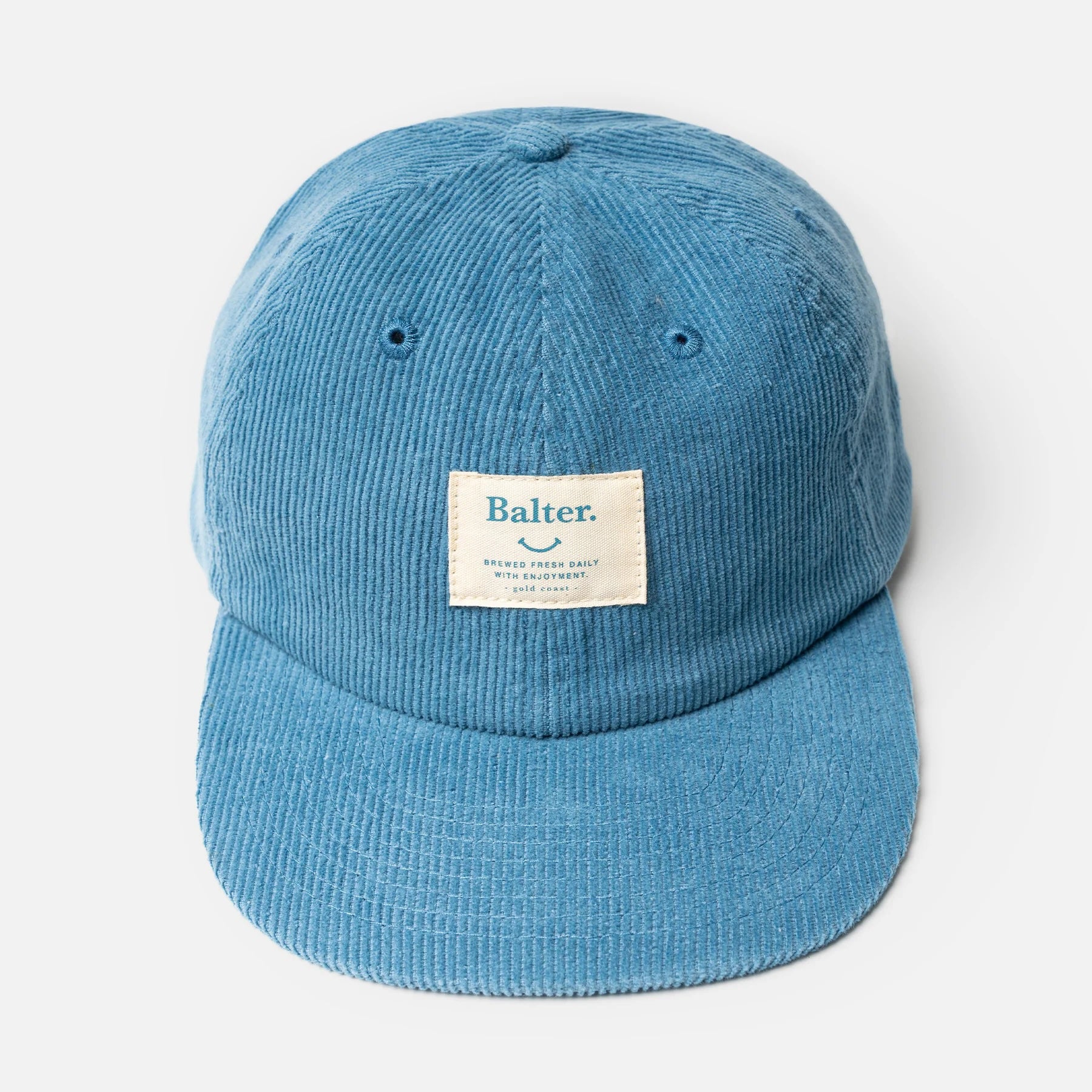 Fresh Daily Corduroy Cap - Ocean