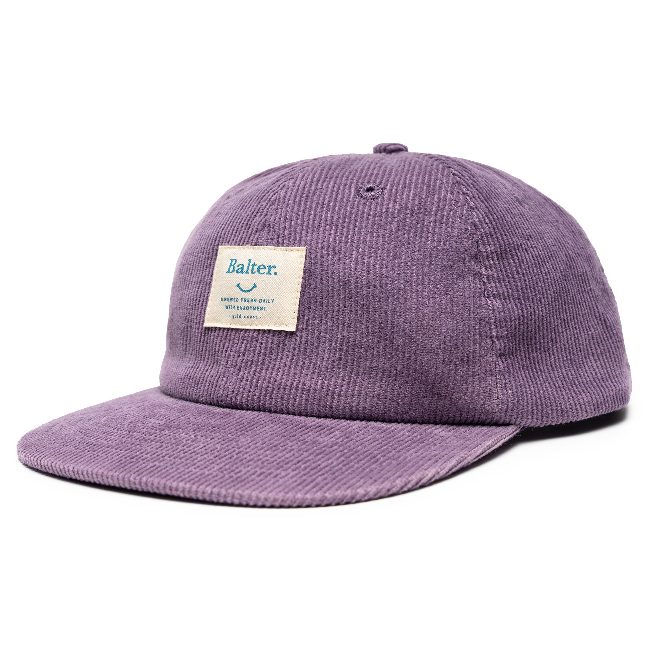 Fresh Daily Corduroy Cap - Faded Purple