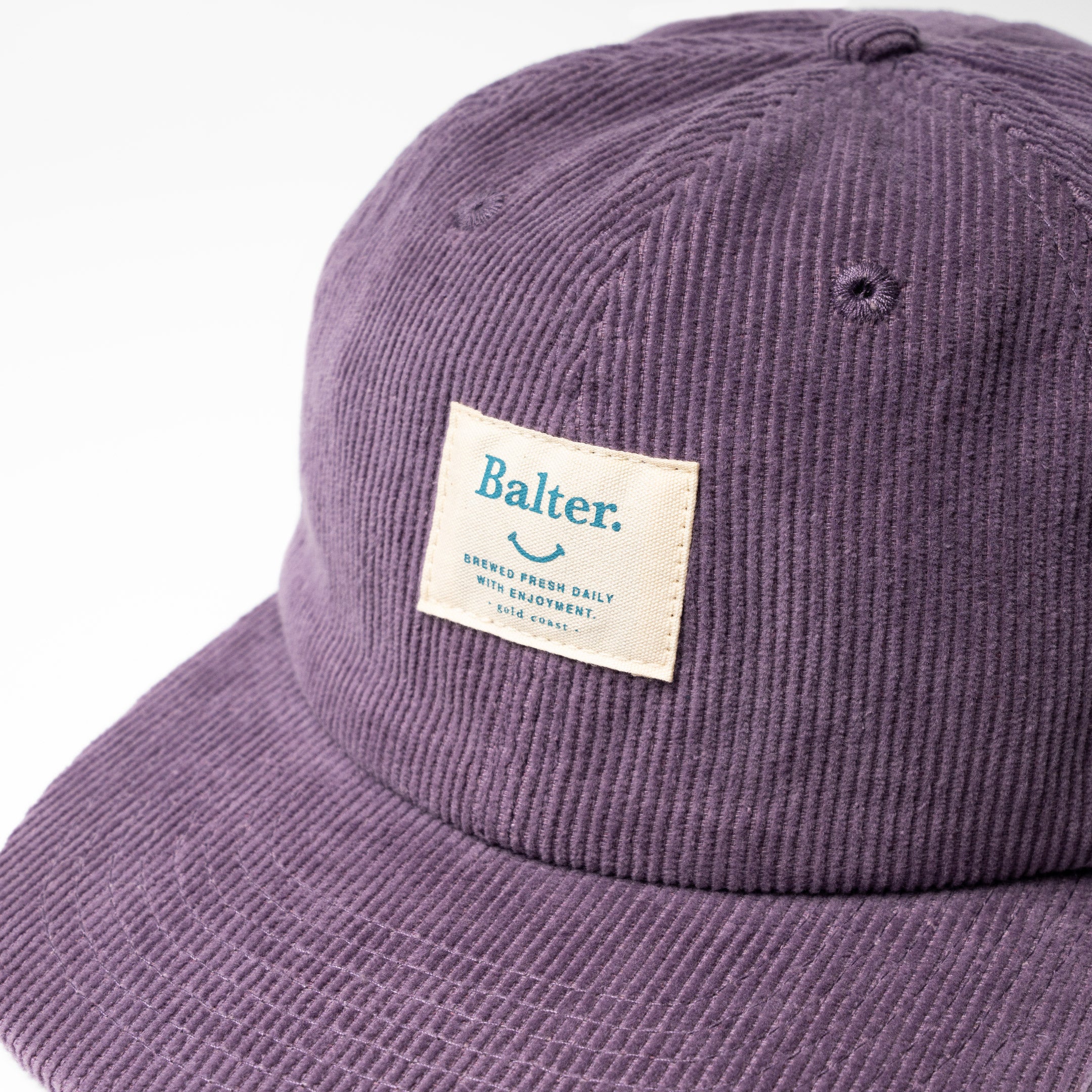 Fresh Daily Corduroy Cap - Faded Purple