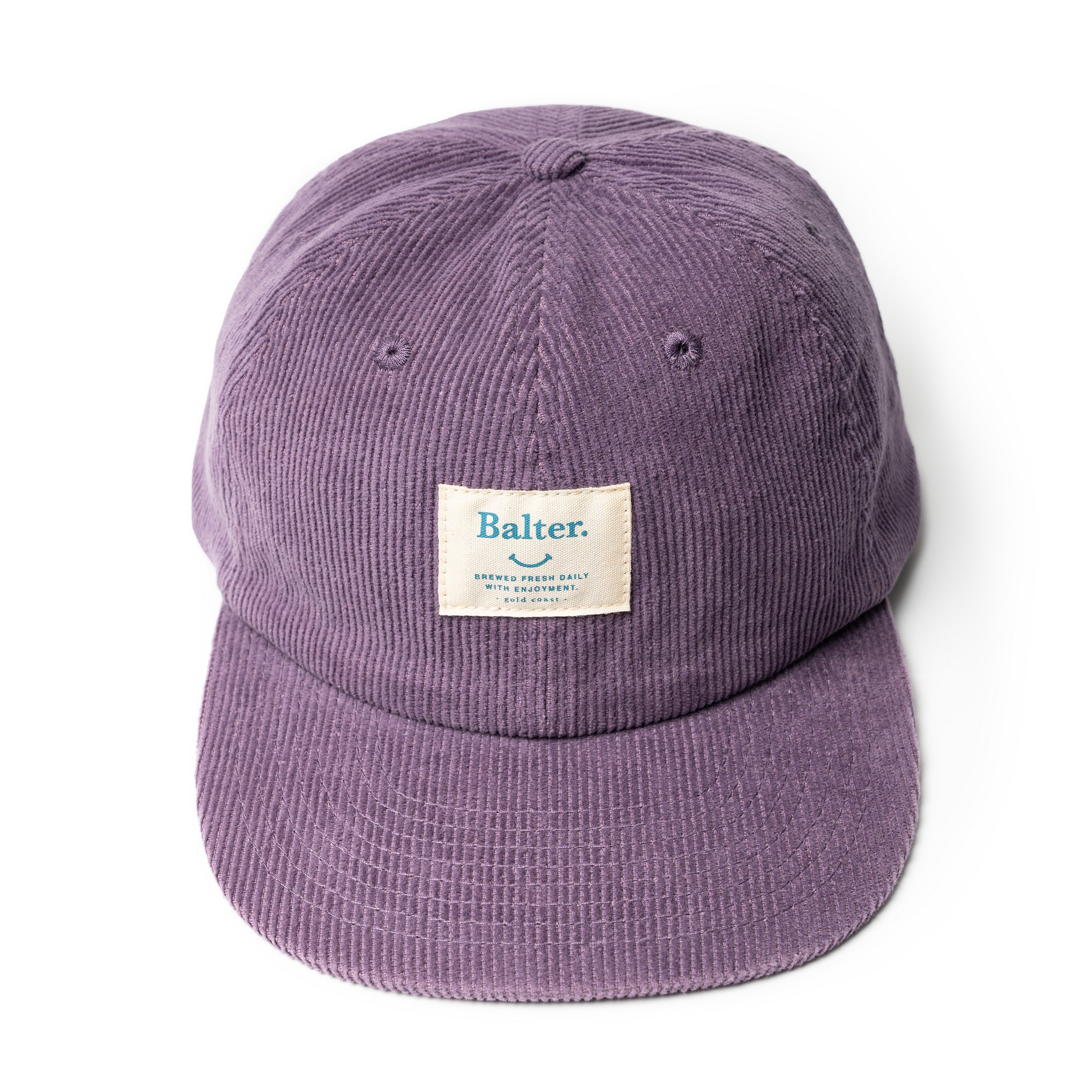 Fresh Daily Corduroy Cap - Faded Purple