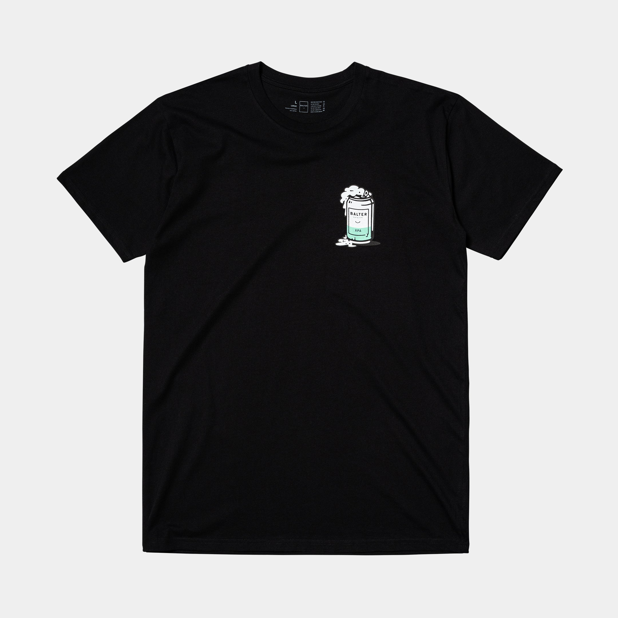 Deconstructed Can Tee - Black