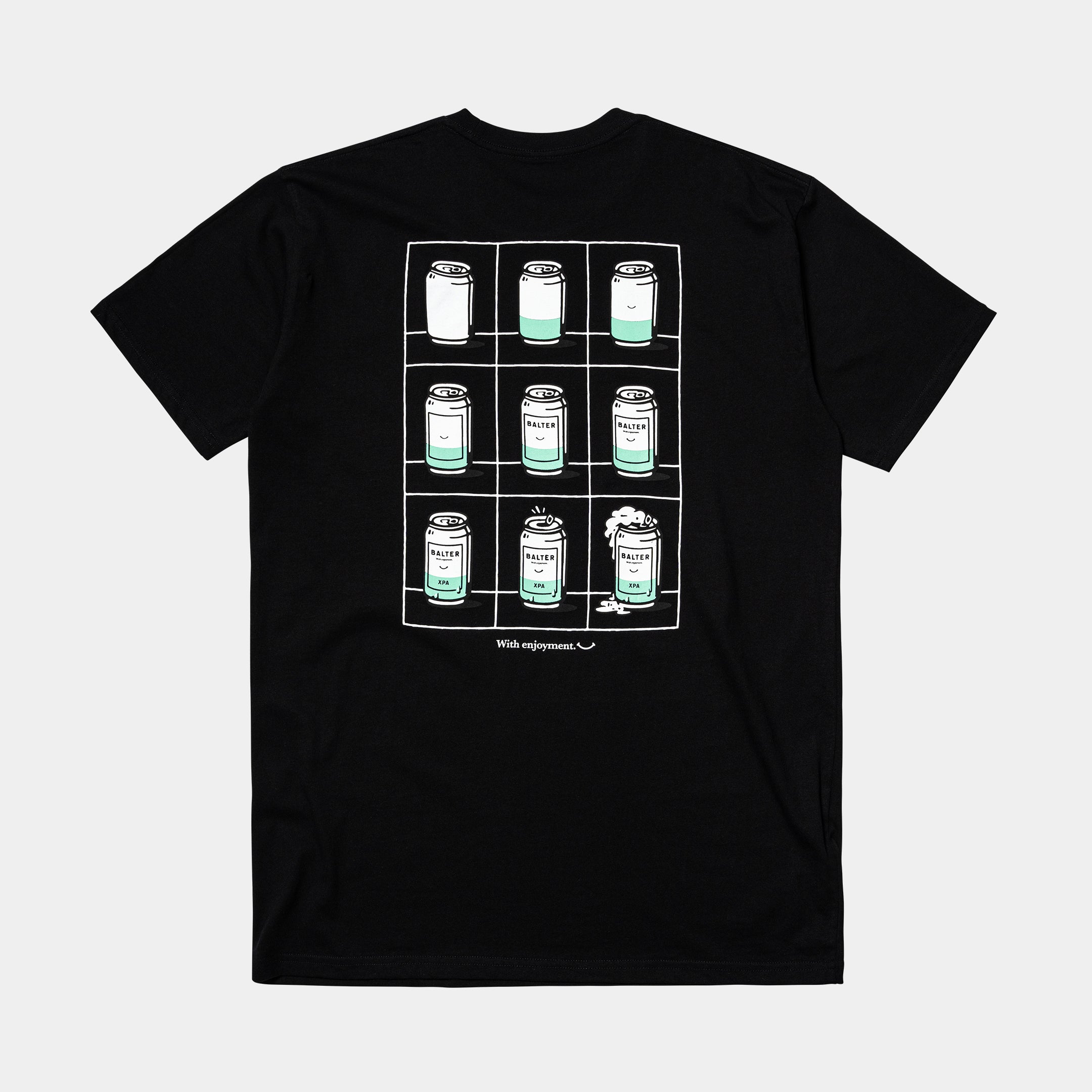 Deconstructed Can Tee - Black