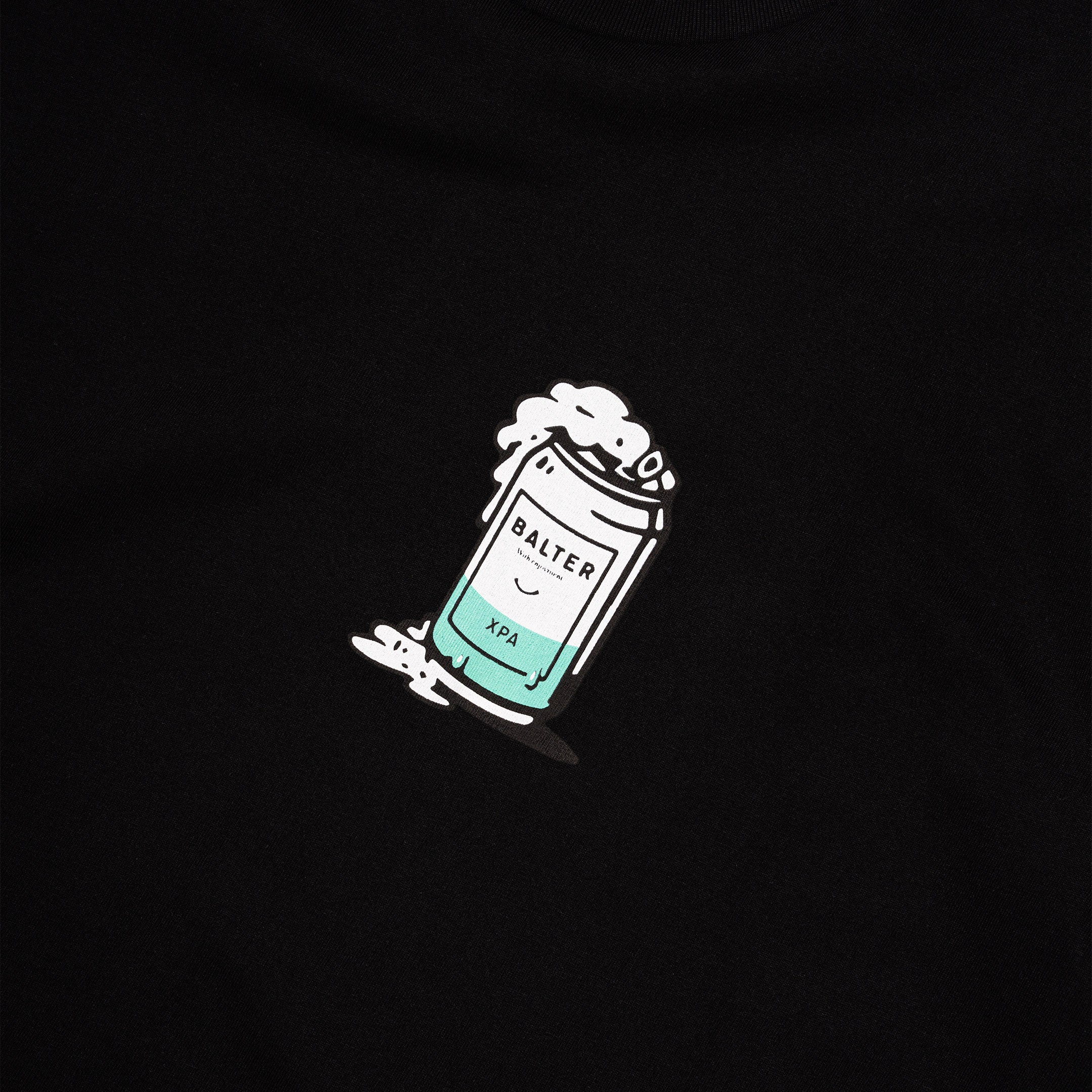 Deconstructed Can Tee - Black