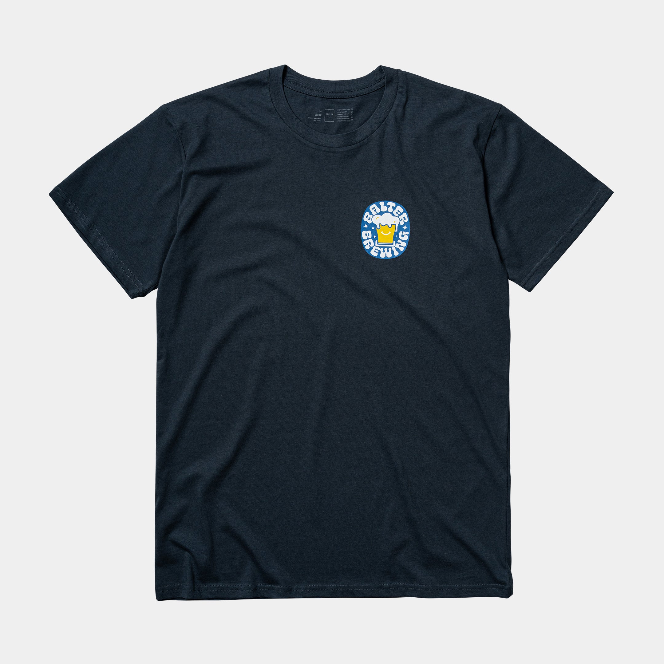 Frothy Tee - Petrol Blue