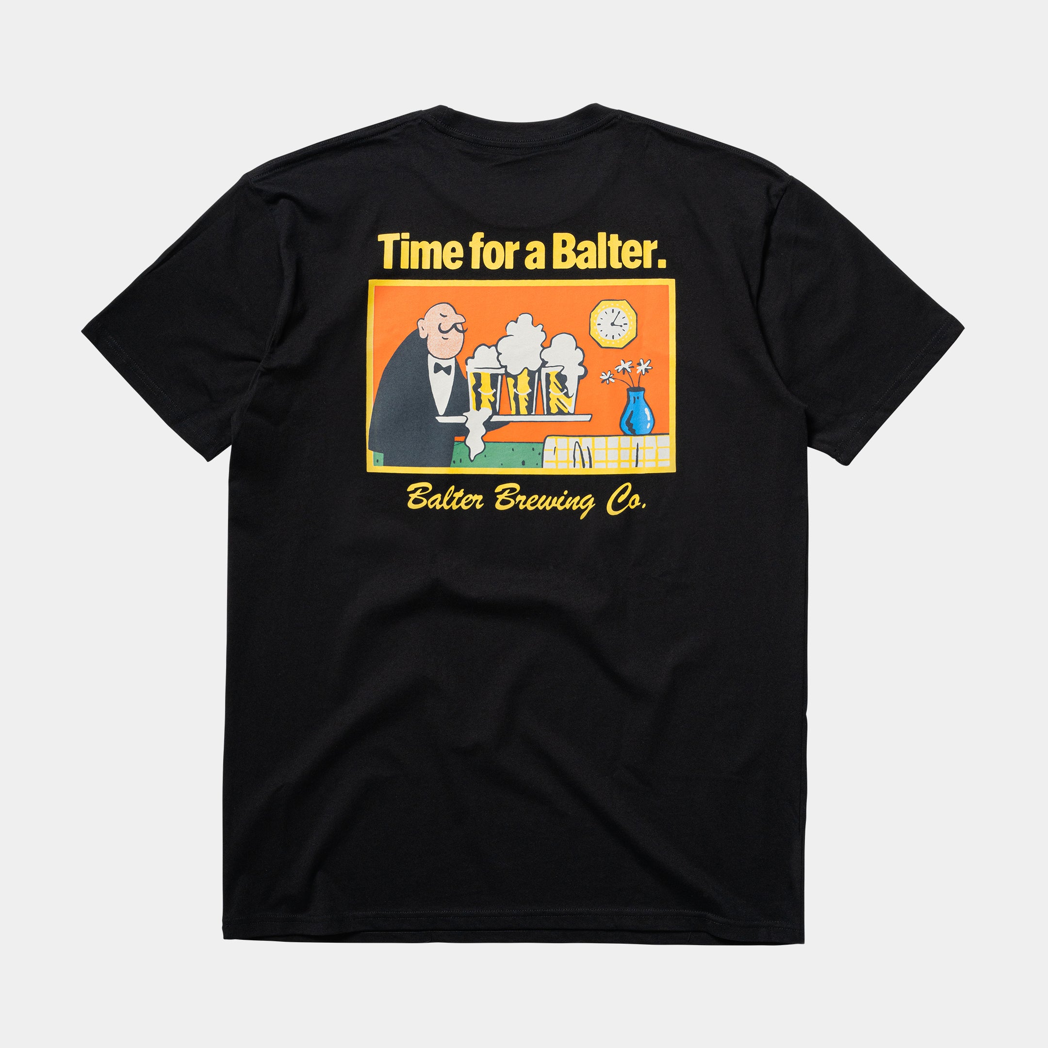 Time for a Balter Tee - Black