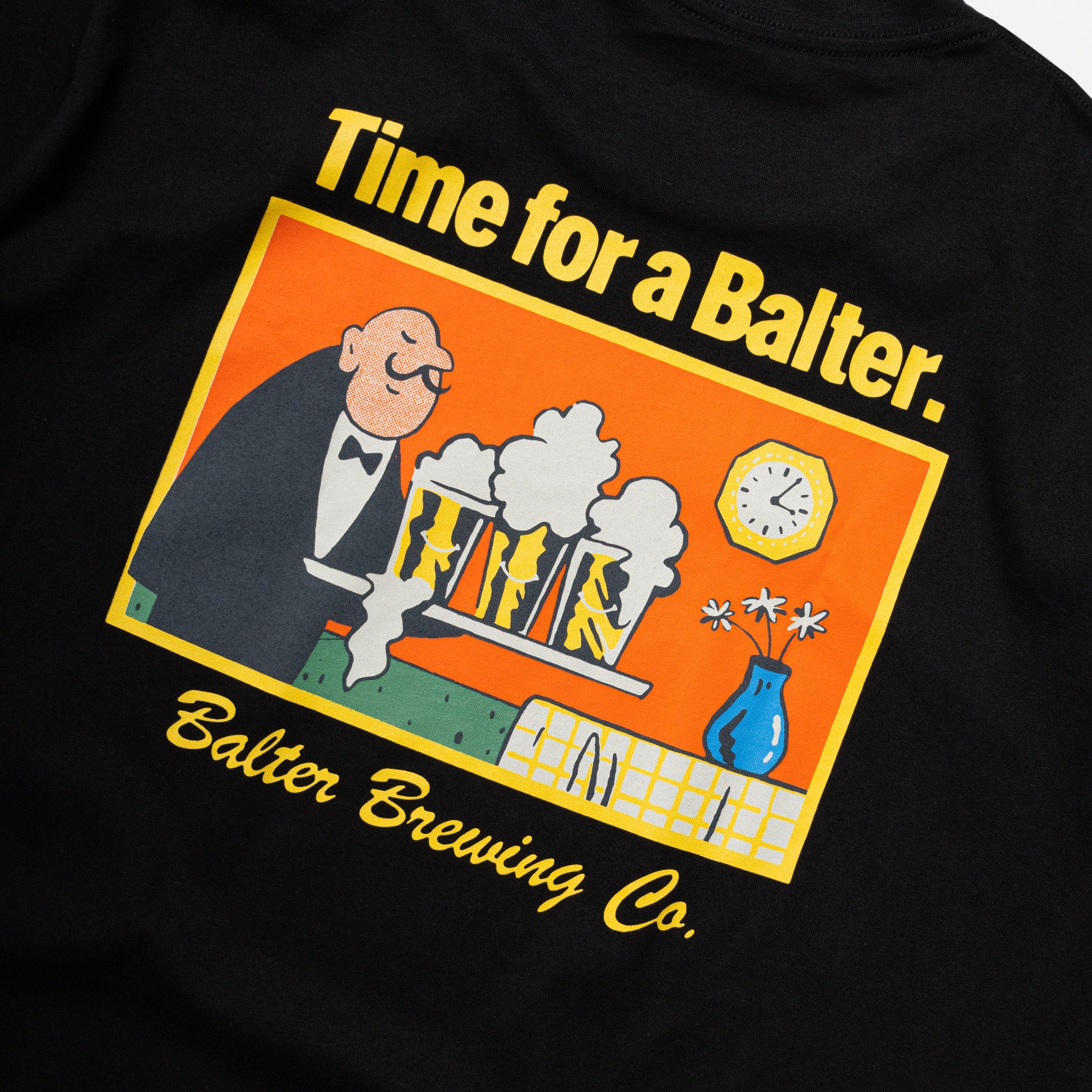 Time for a Balter Tee - Black