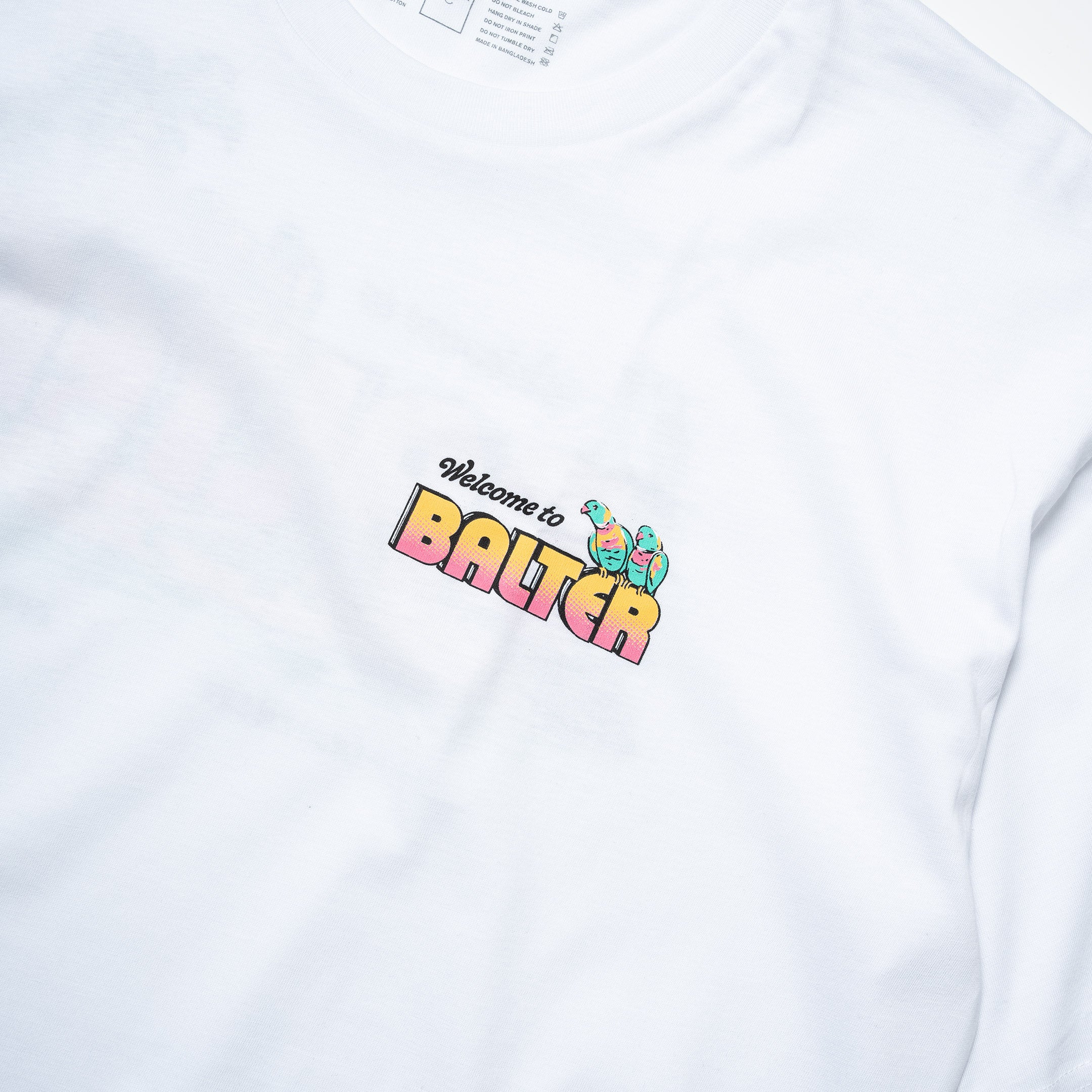 The Welcome (Pastels) Tee - White