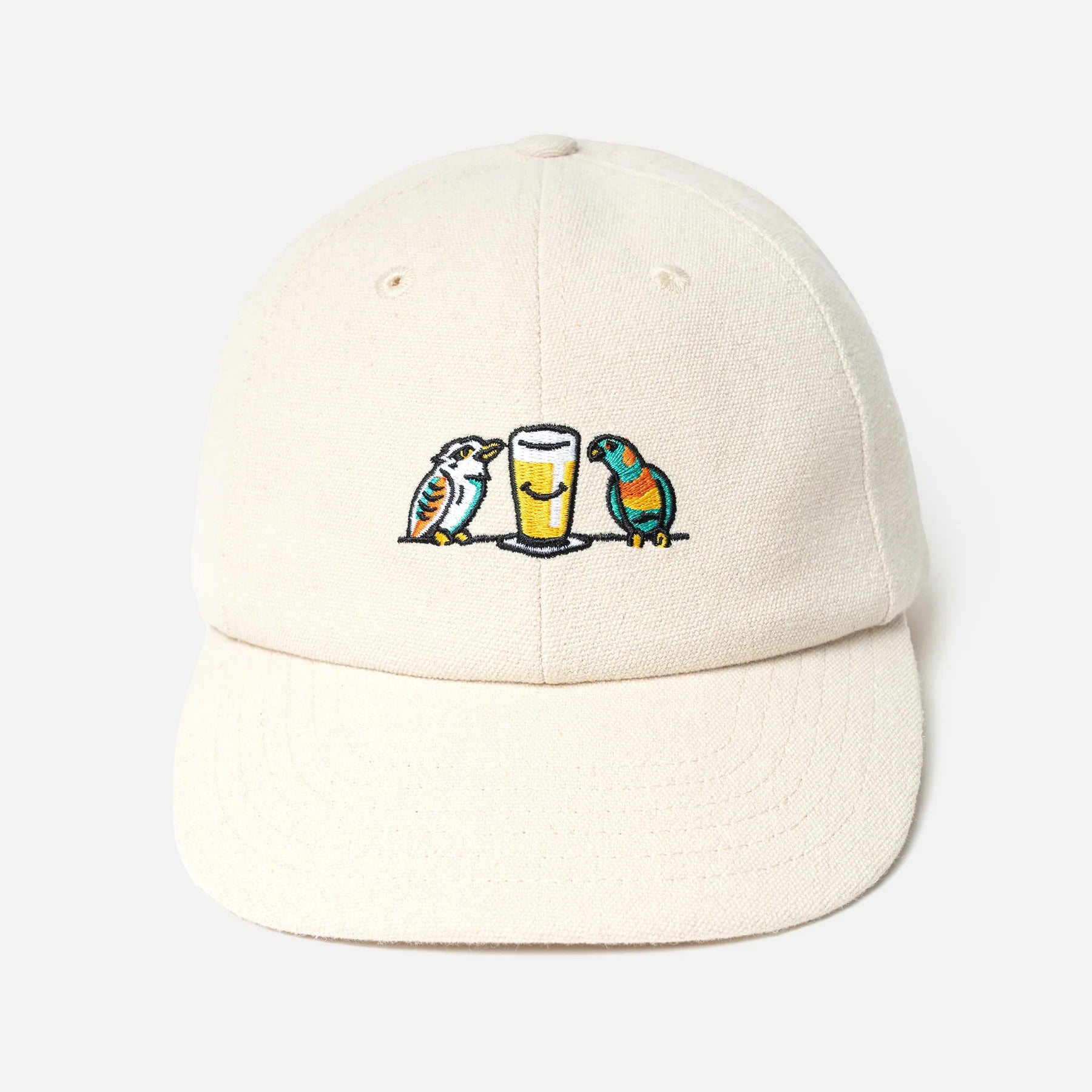 Birds & Beers Dad Cap - Natural