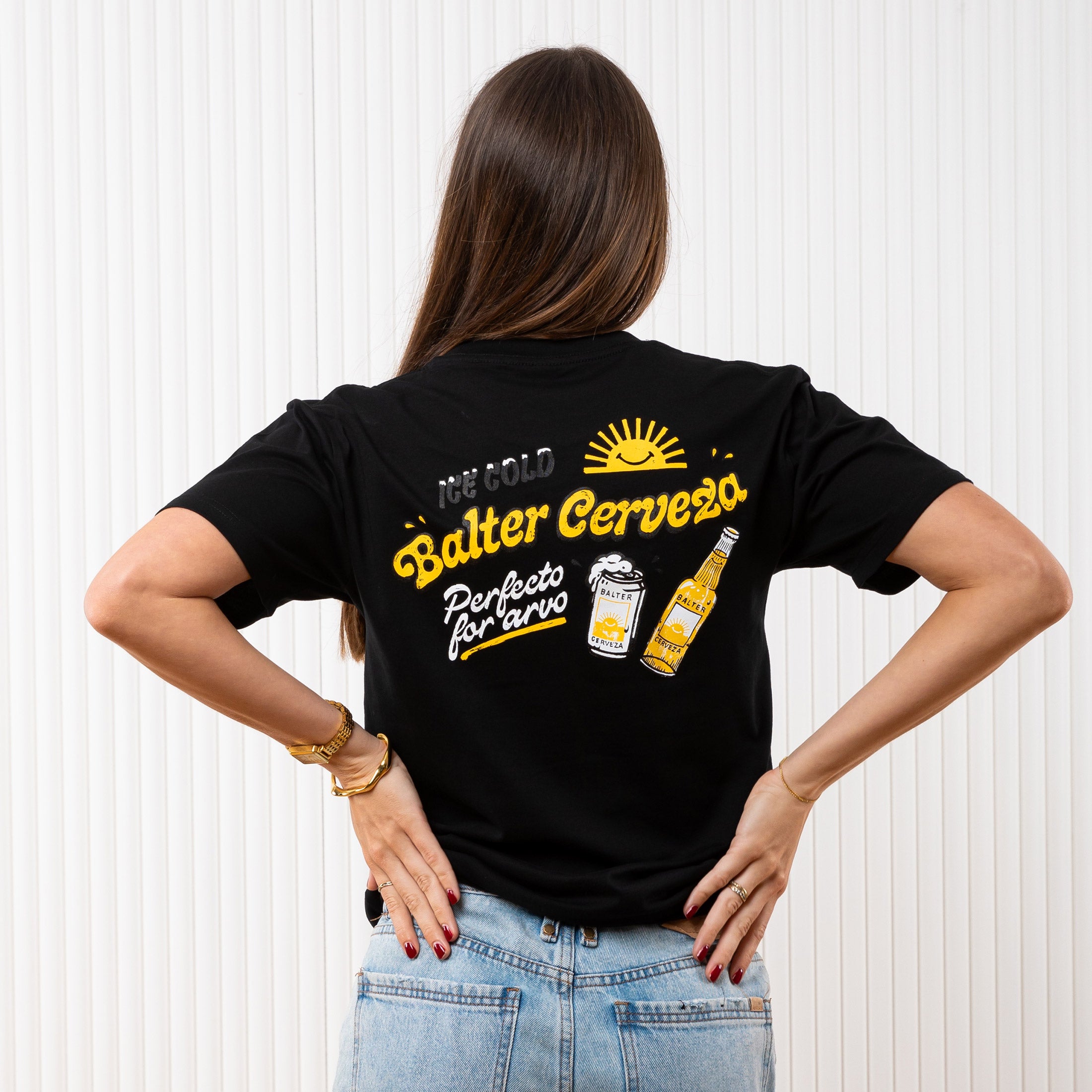 Balter Cerveza Signwriter Tee - Black