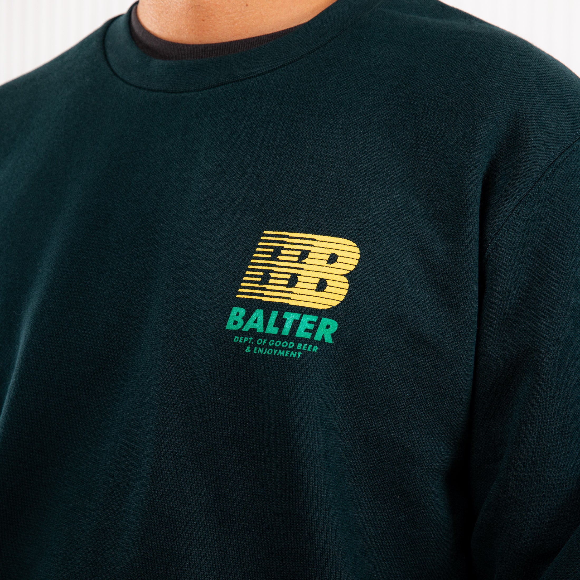 BEER Department Unisex Crew - Pine Green