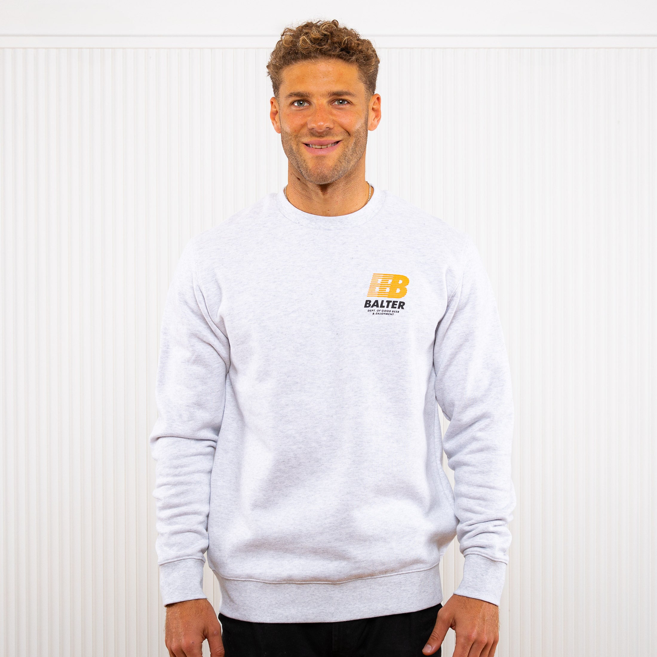 BEER Department Unisex Crew - White Marle