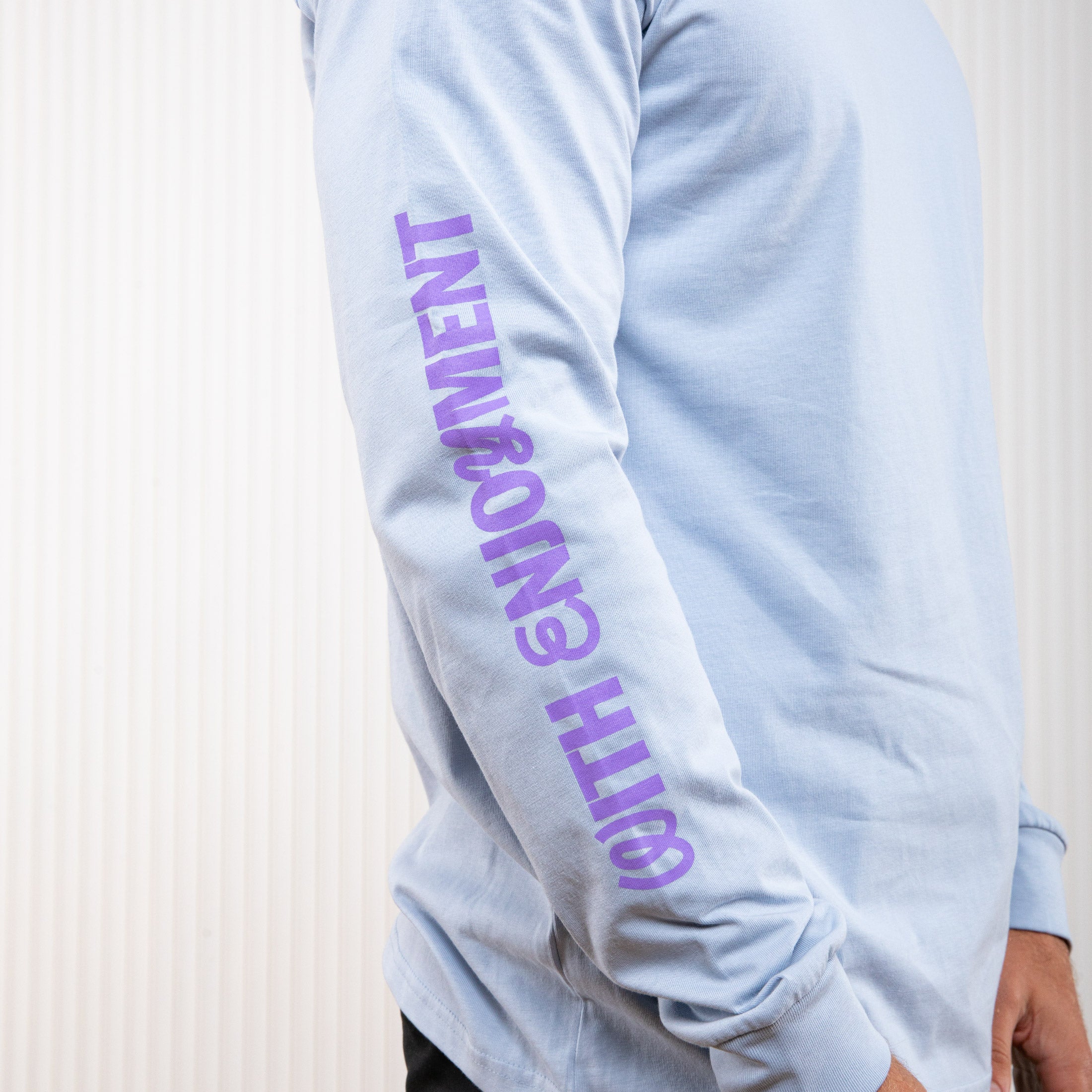 Misprint Long Sleeve - Powder Blue