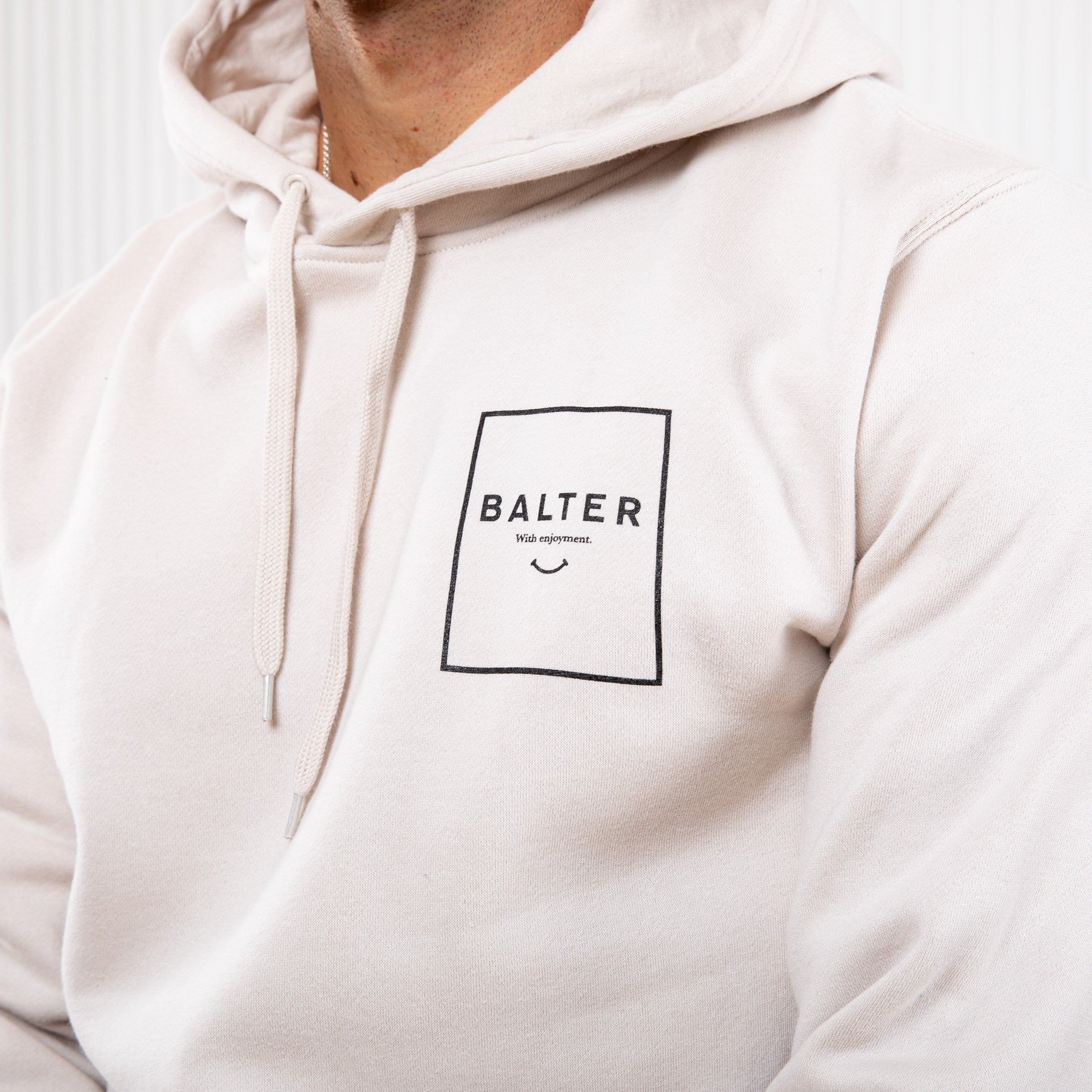 Balter With Enjoyment Hoodie - Bone