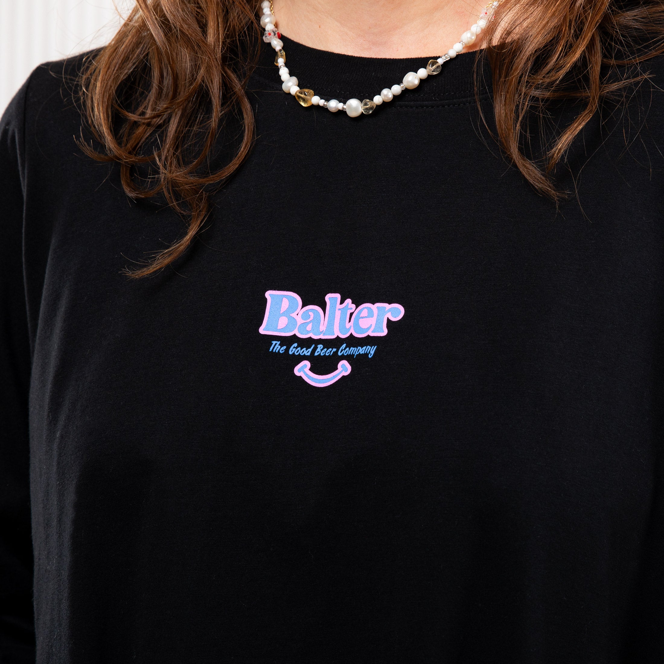 Women's Signage Long Sleeve - Black