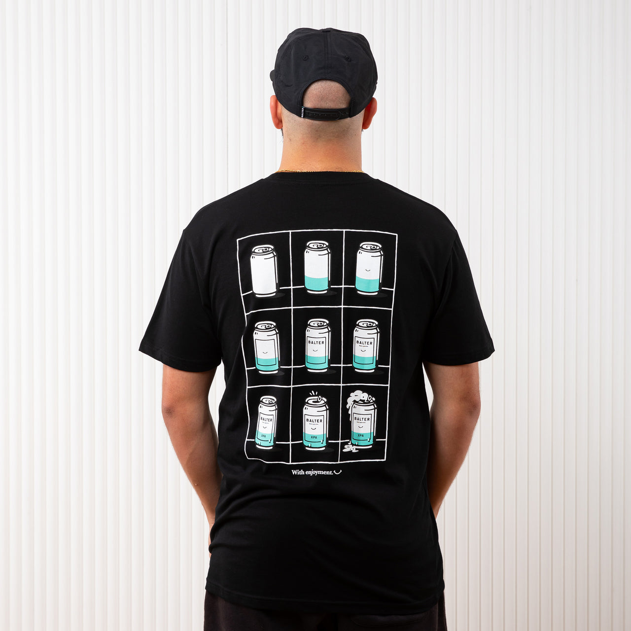 Deconstructed Can Tee - Black