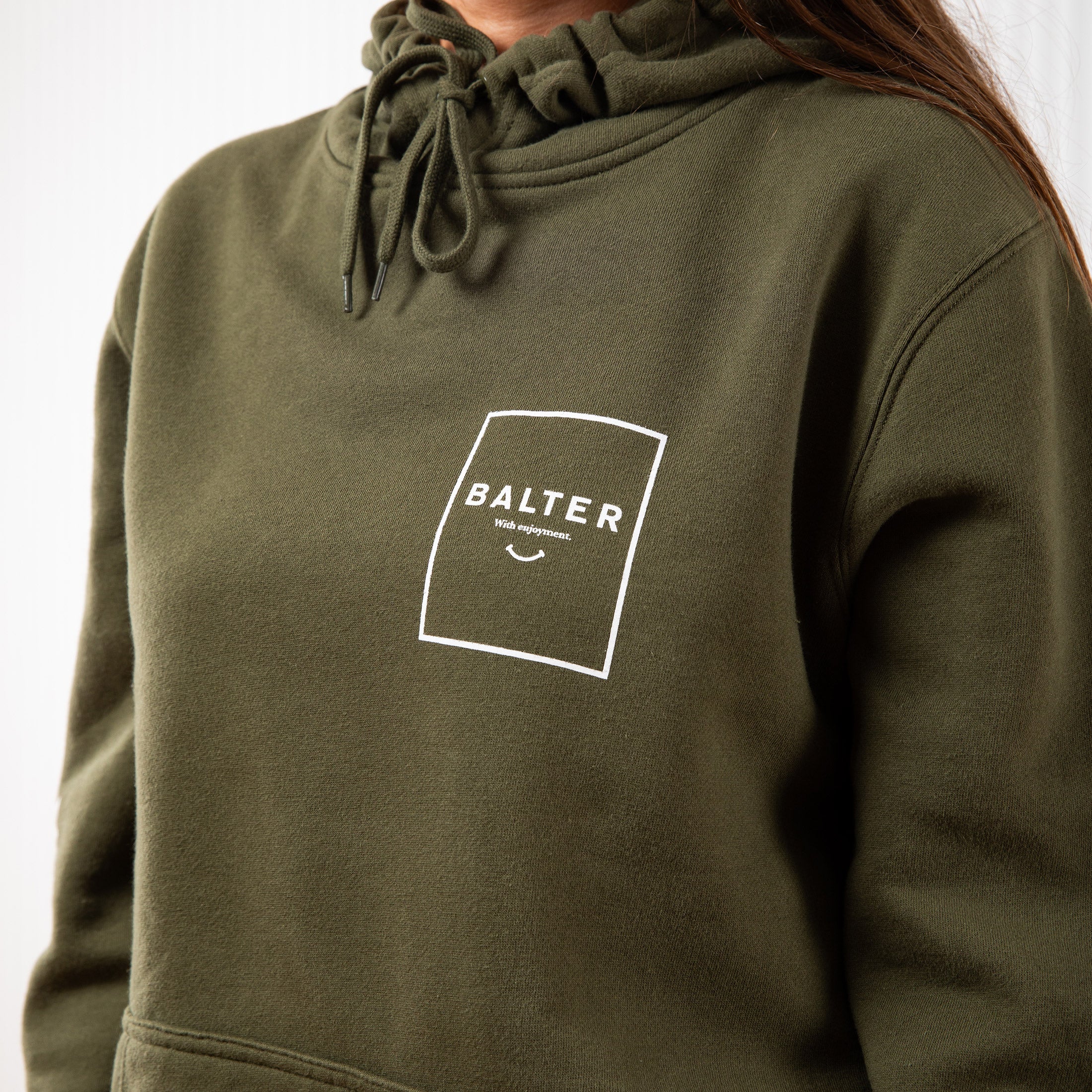 Balter With Enjoyment Hoodie - Army