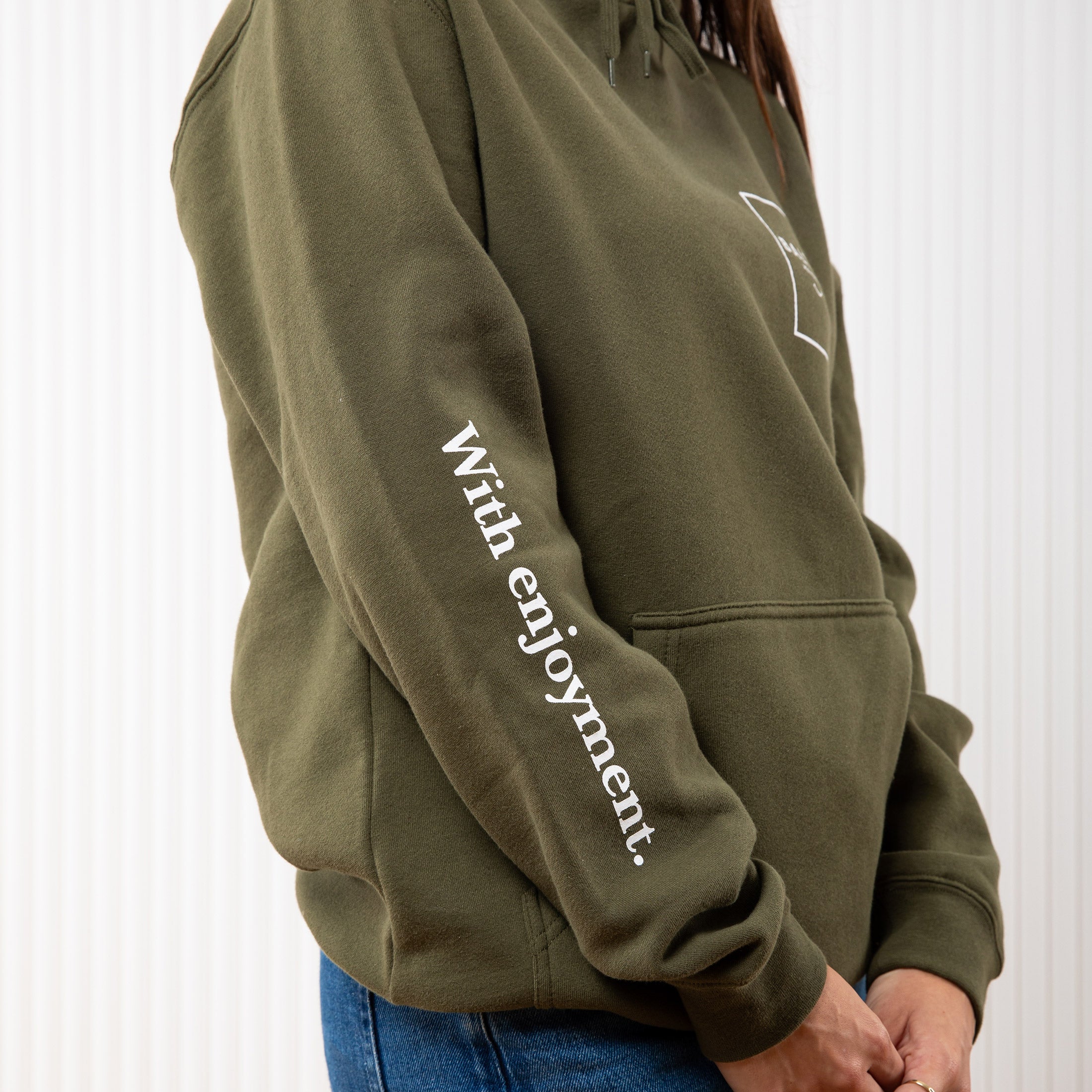 Balter With Enjoyment Hoodie - Army