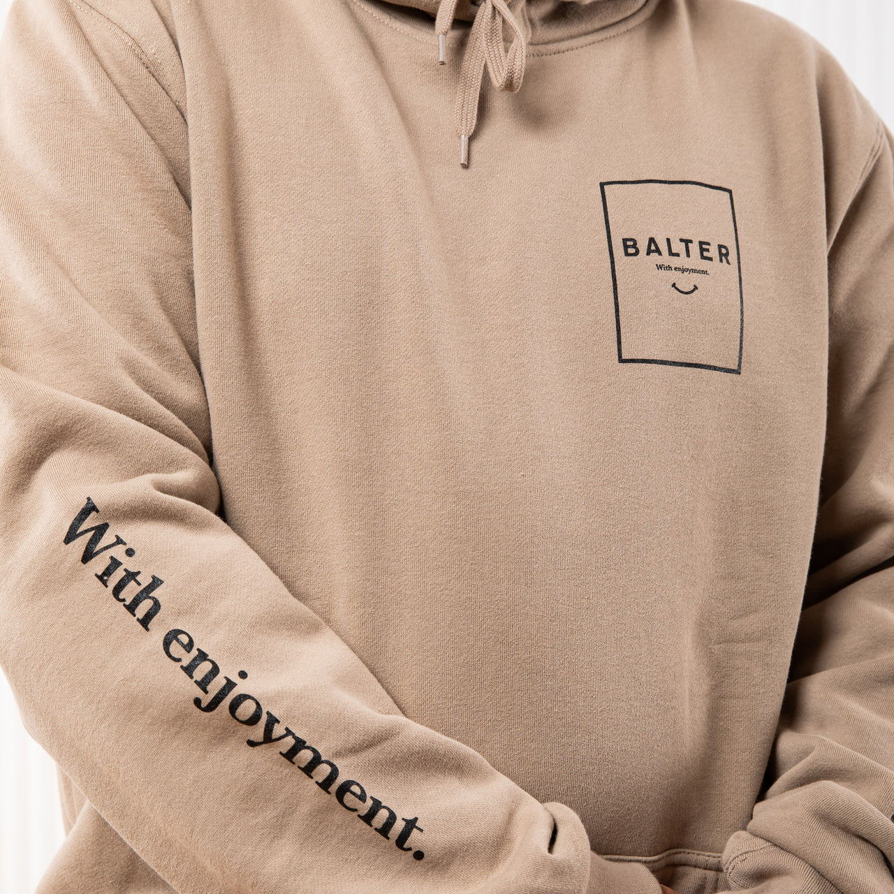 Balter With Enjoyment Hoodie - Sand