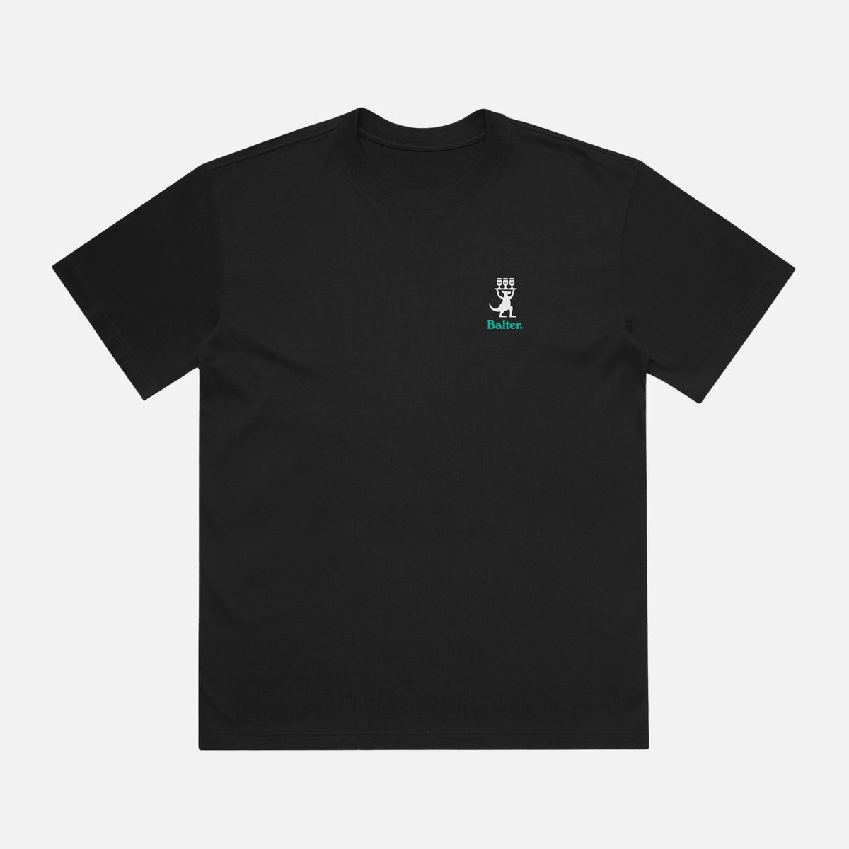 Another Round Box Tee - Black