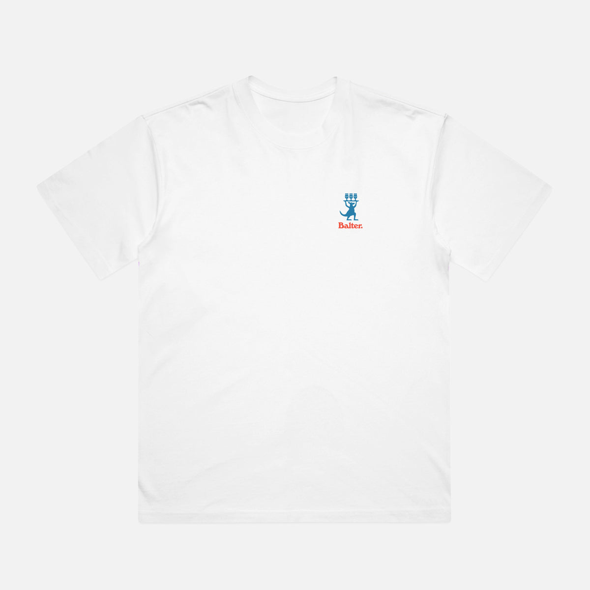 Another Round Box Tee - White