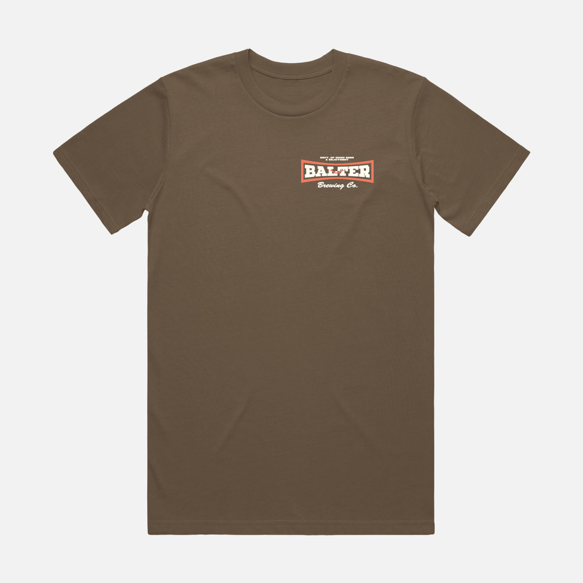 Club Beer Classic Tee - Walnut