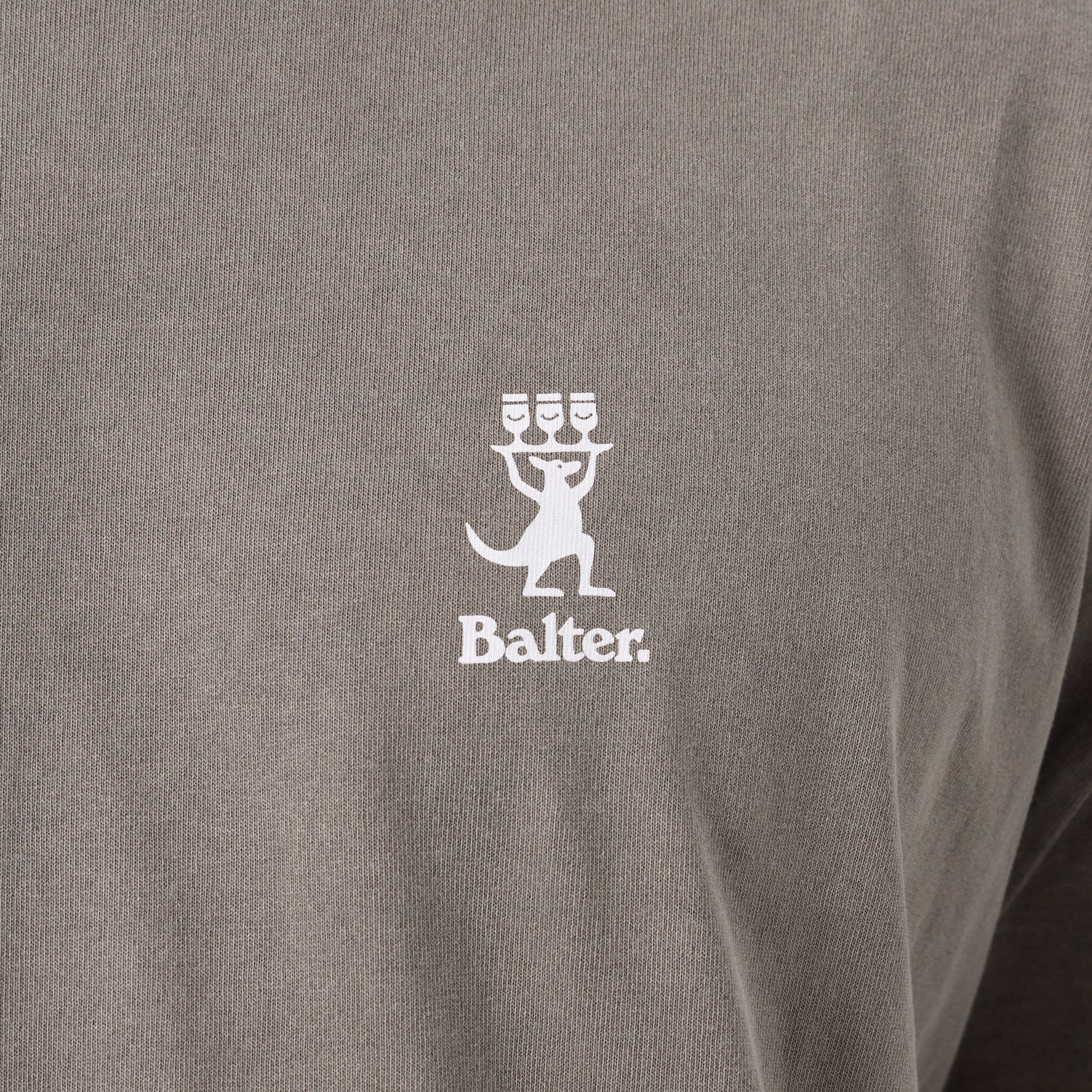 Another Round Heavy Tee - Faded Grey