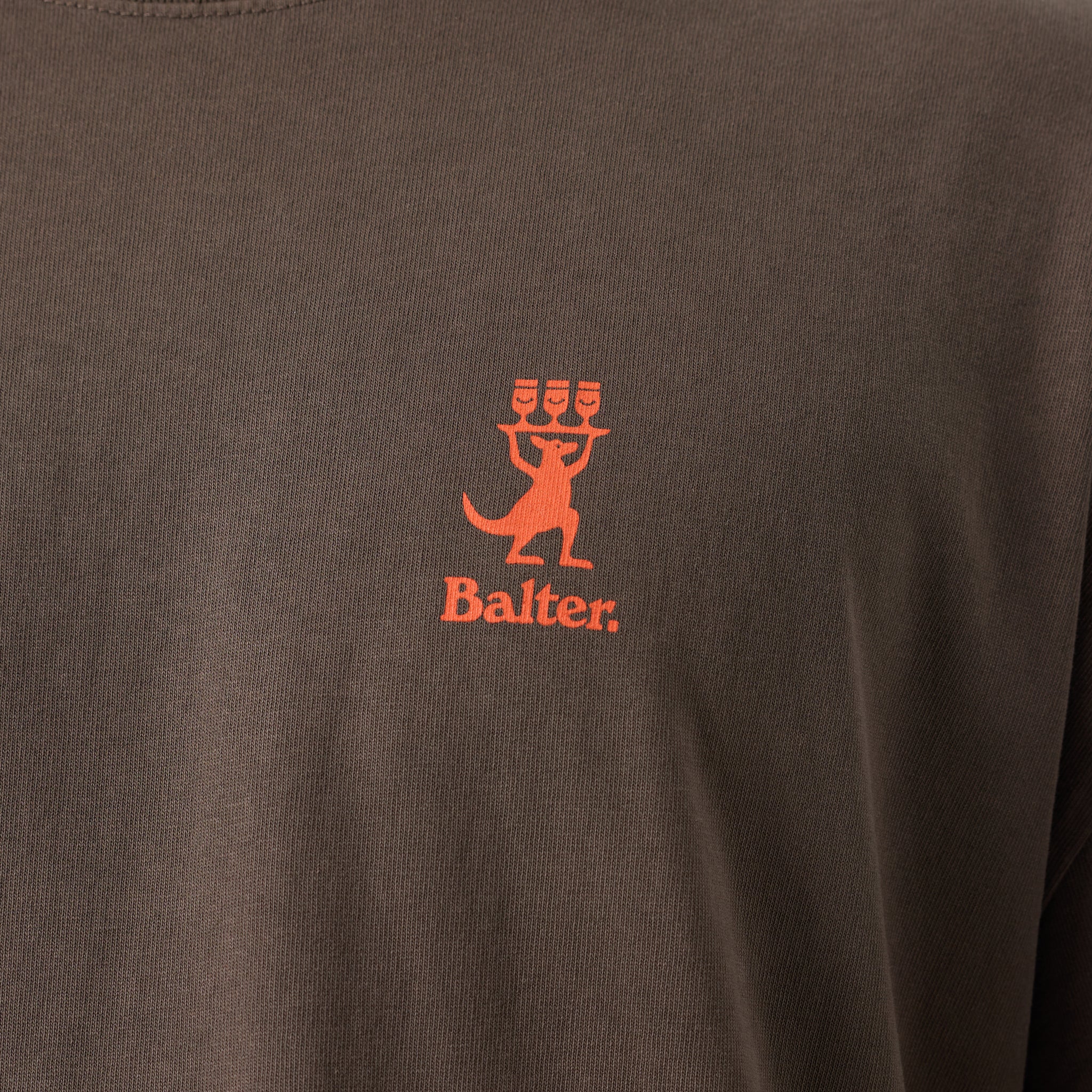 Another Round Heavy Tee - Faded Brown