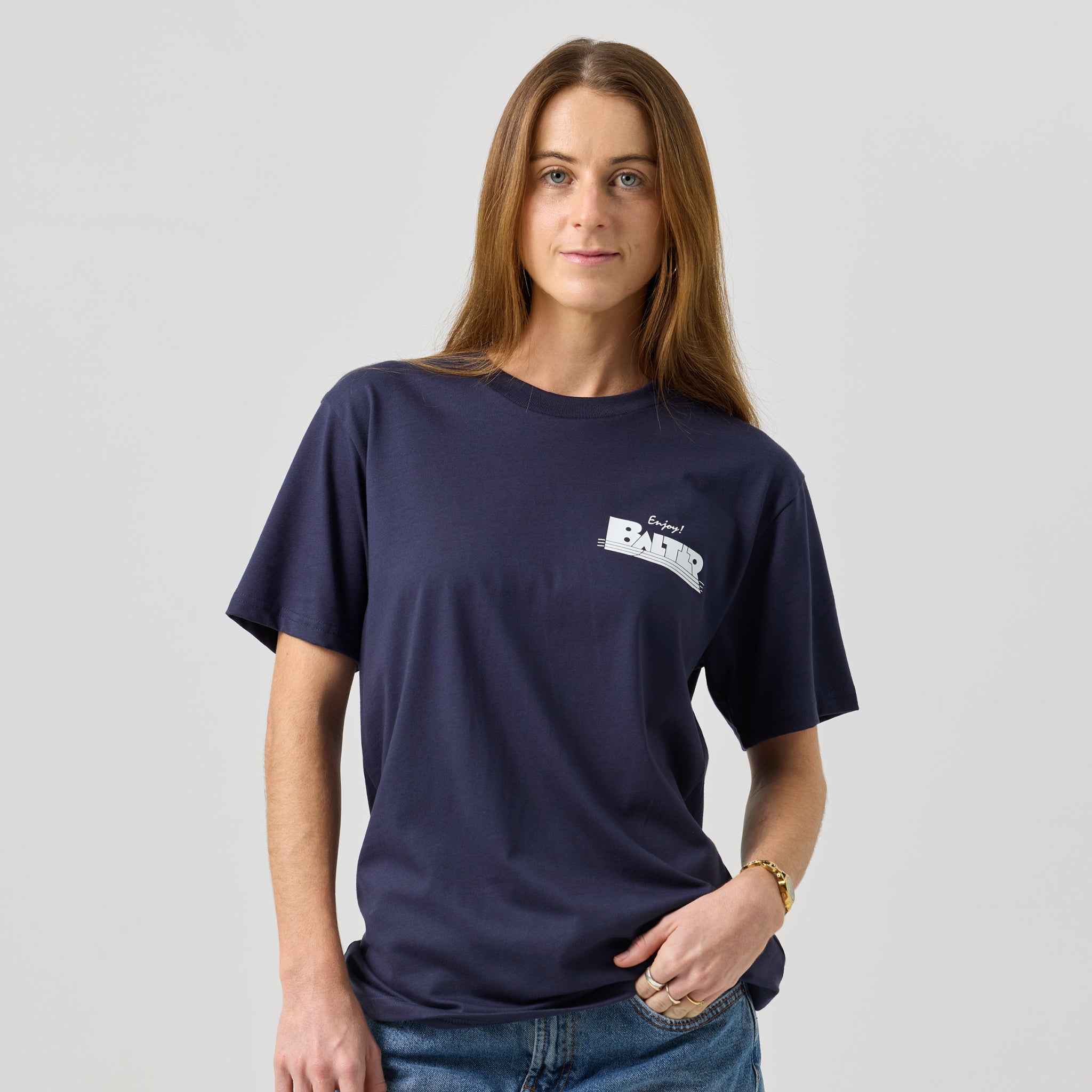 Stairway to Balter Classic Tee - Midnight Blue