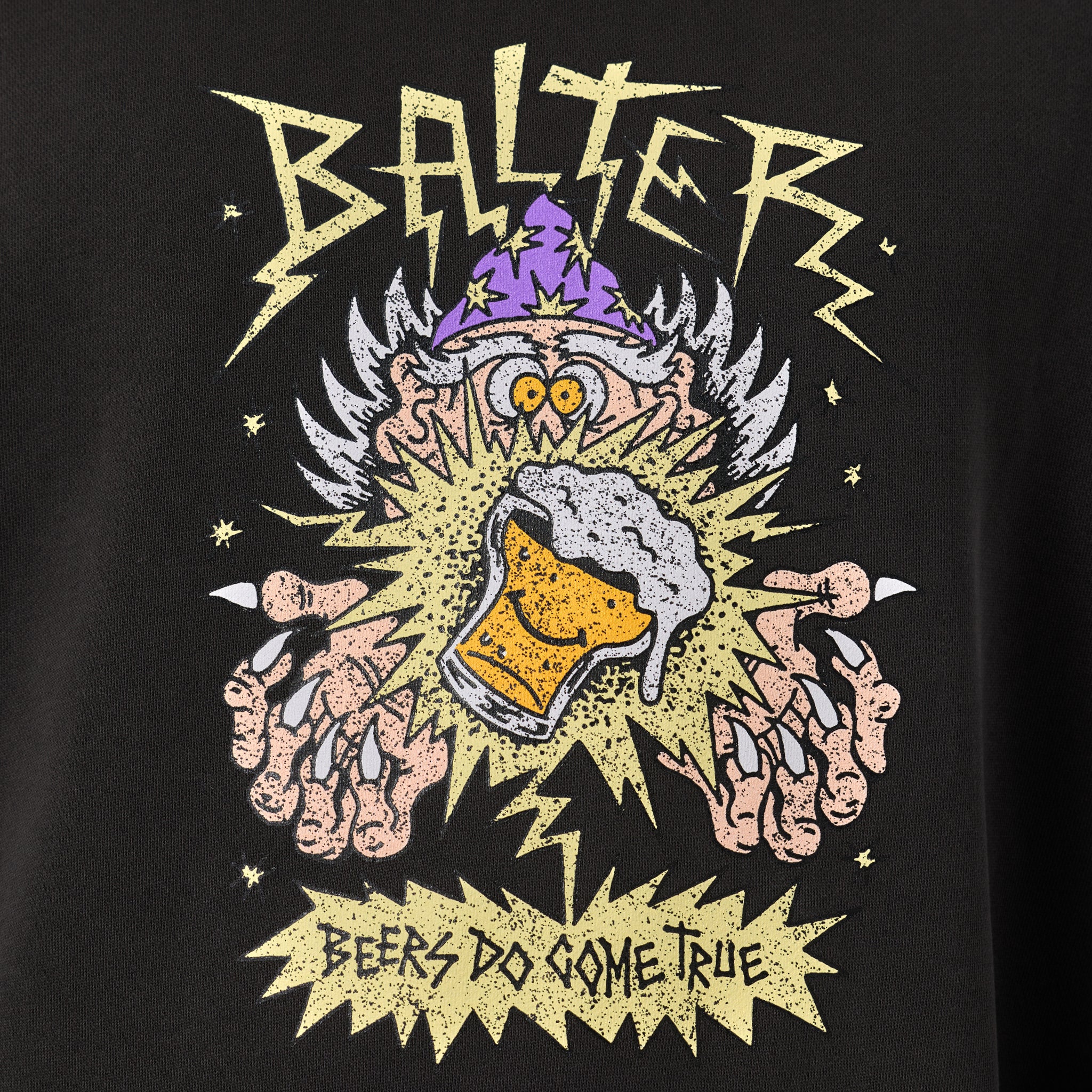Wizz Relax Hoodie - Faded Black