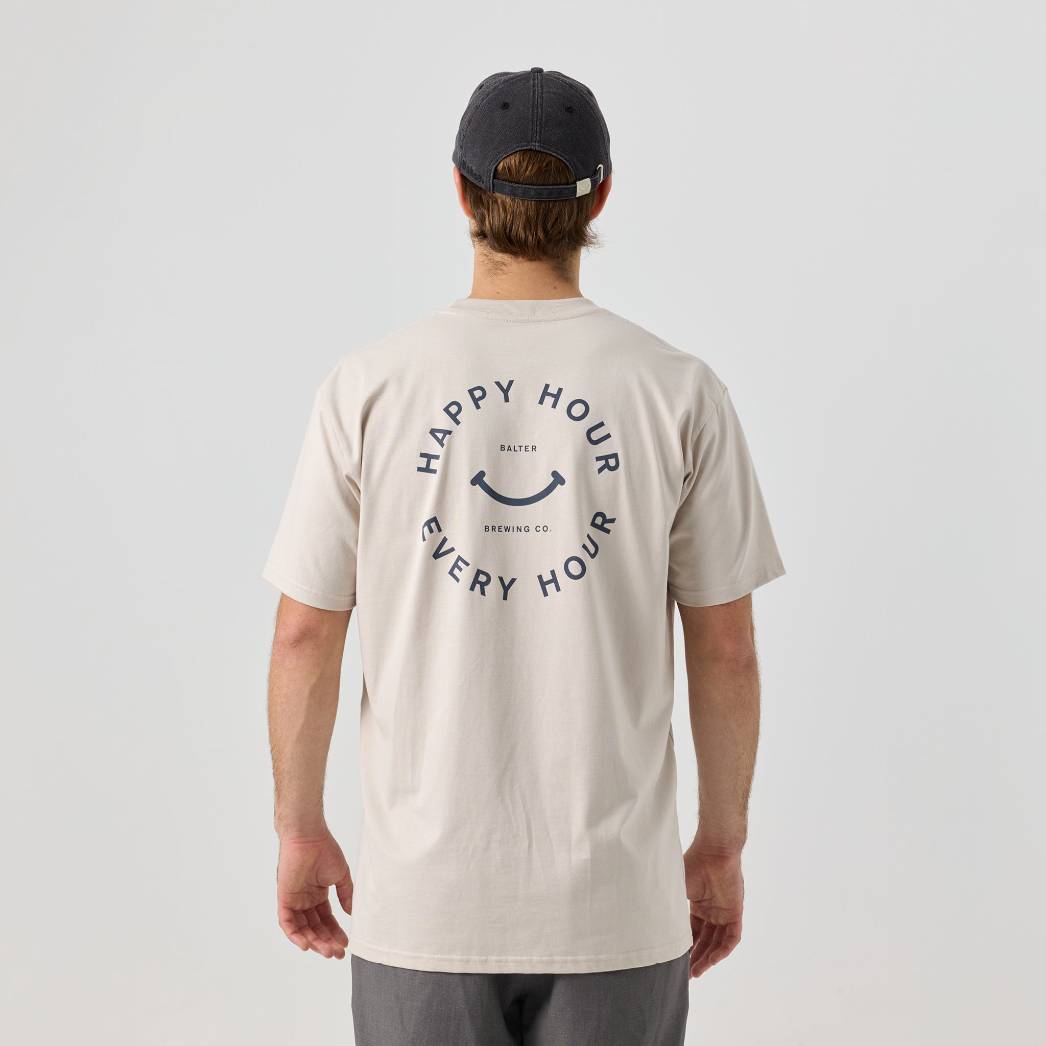 Happy Hour Classic Tee - Bone