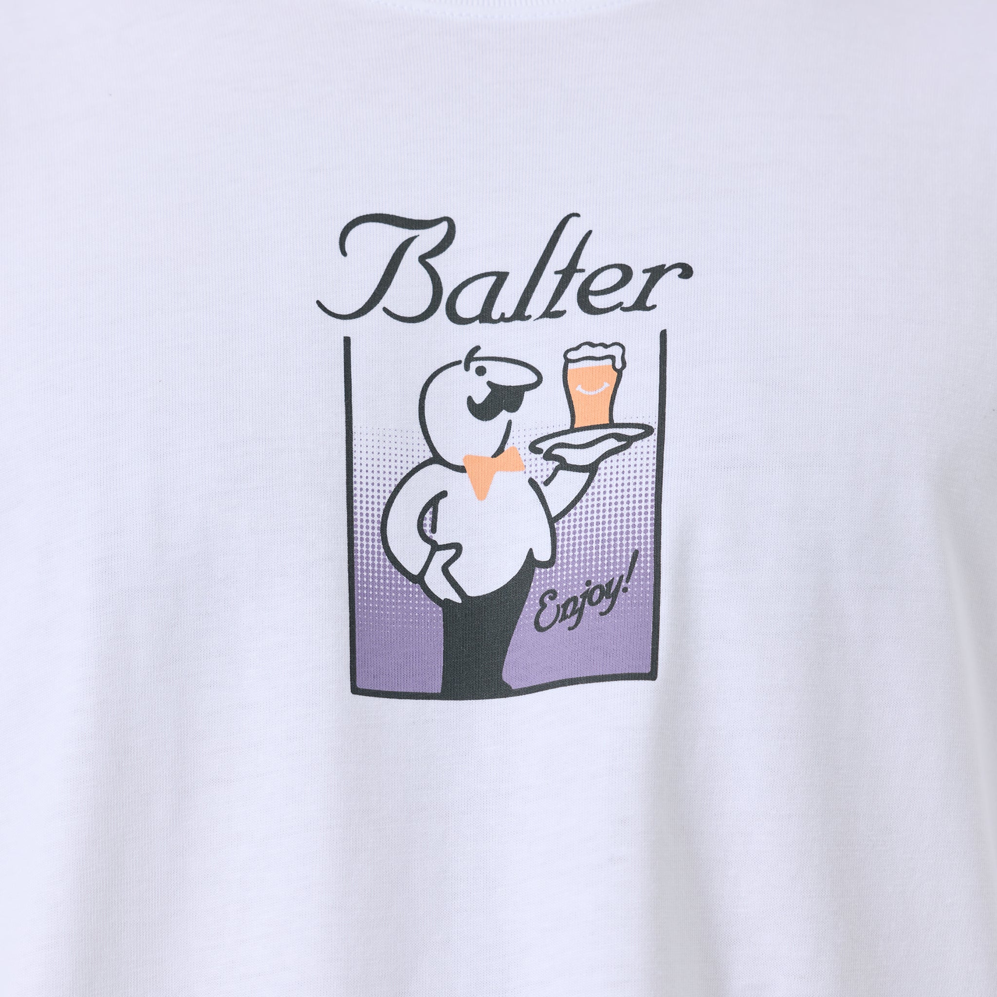 Served Box Tee - White