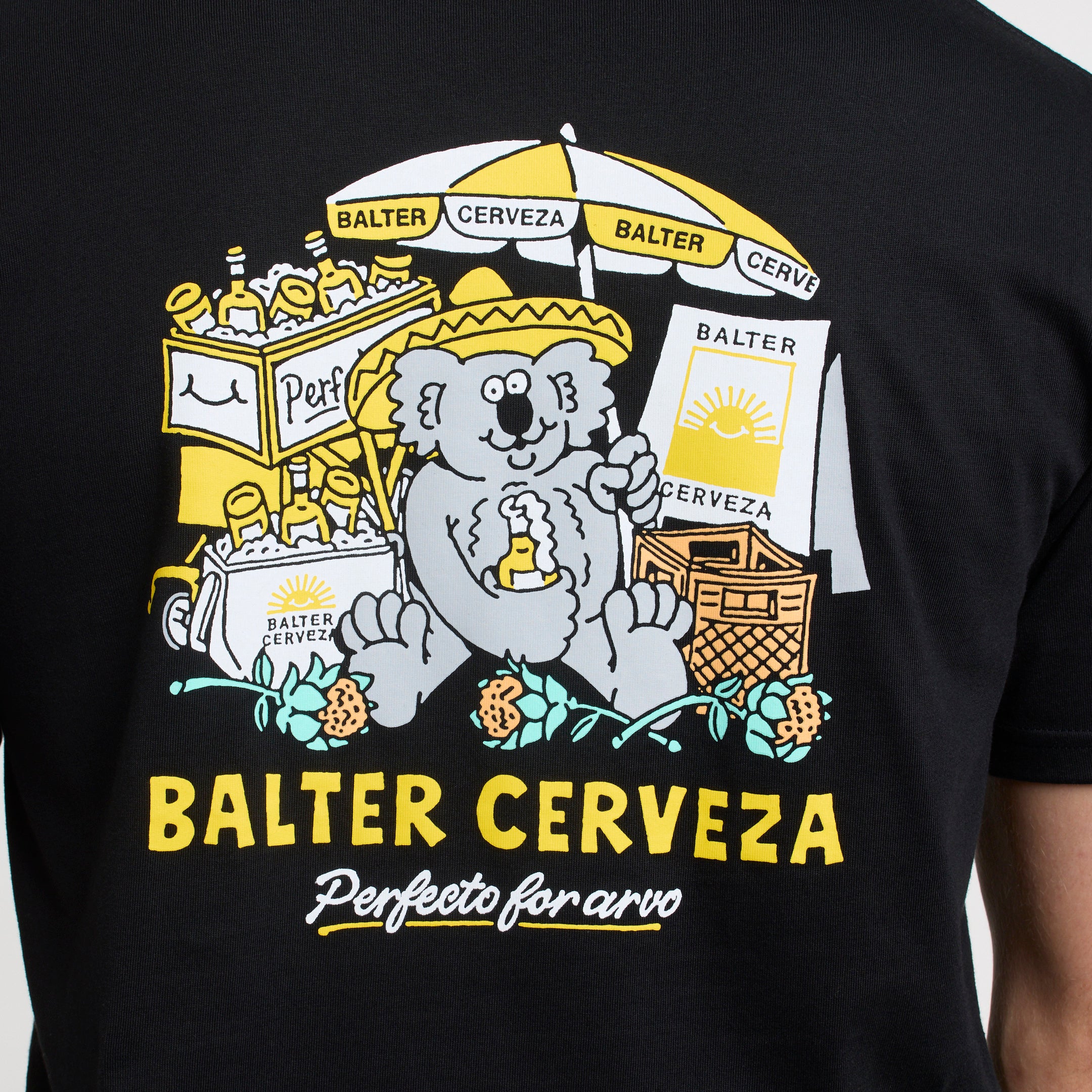 Ozzy Cerveza Classic Tee - Black