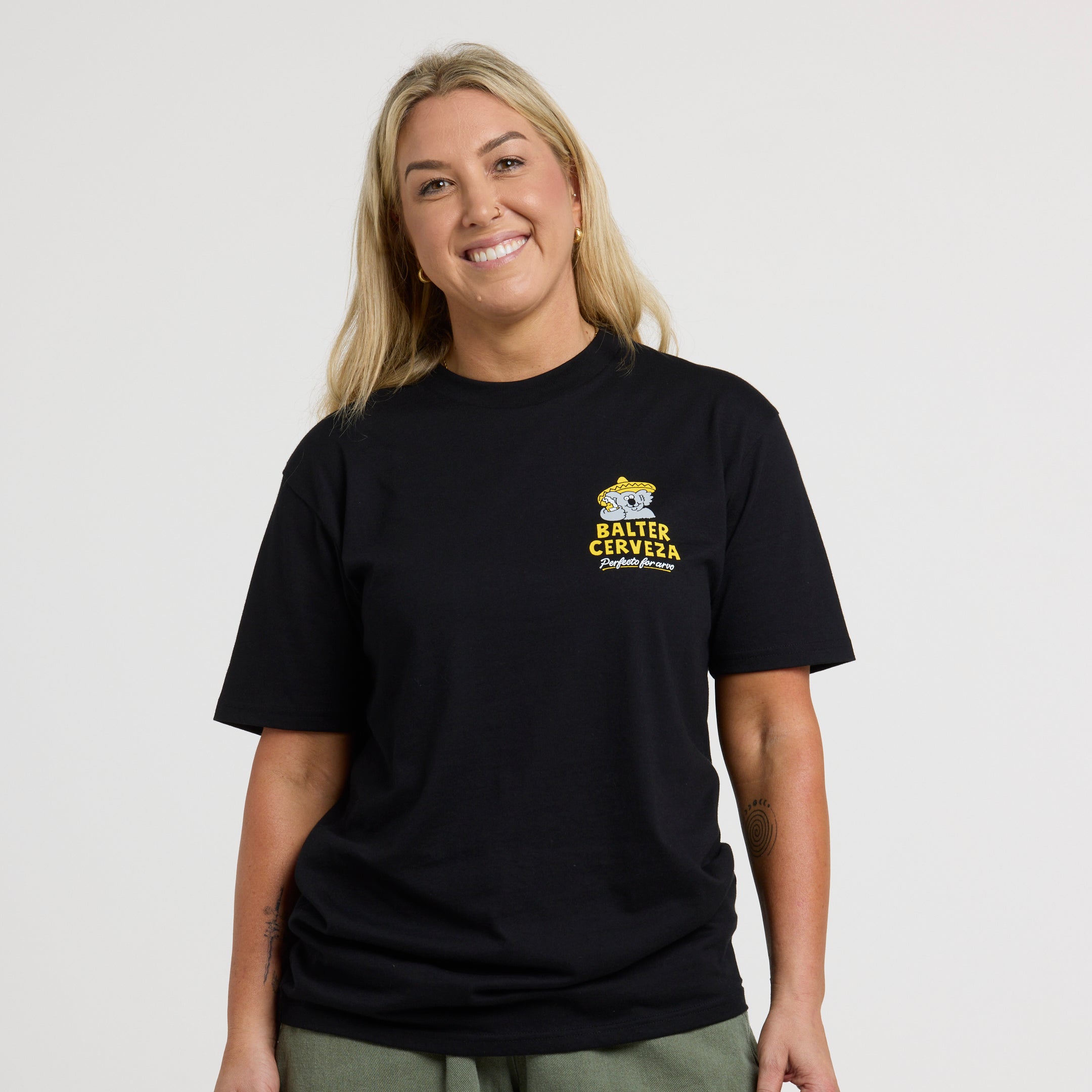 Ozzy Cerveza Classic Tee - Black