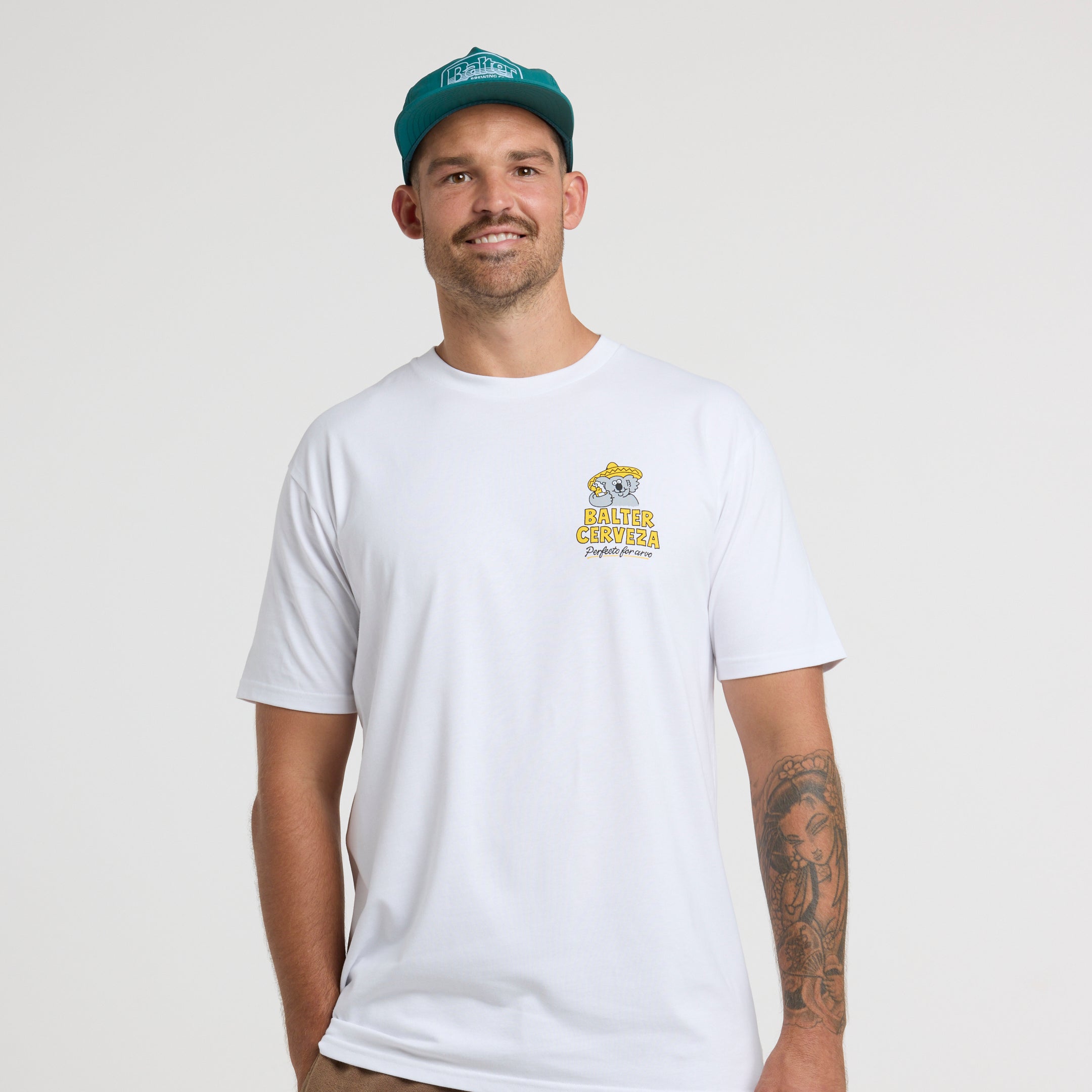 Ozzy Cerveza Classic Tee - White