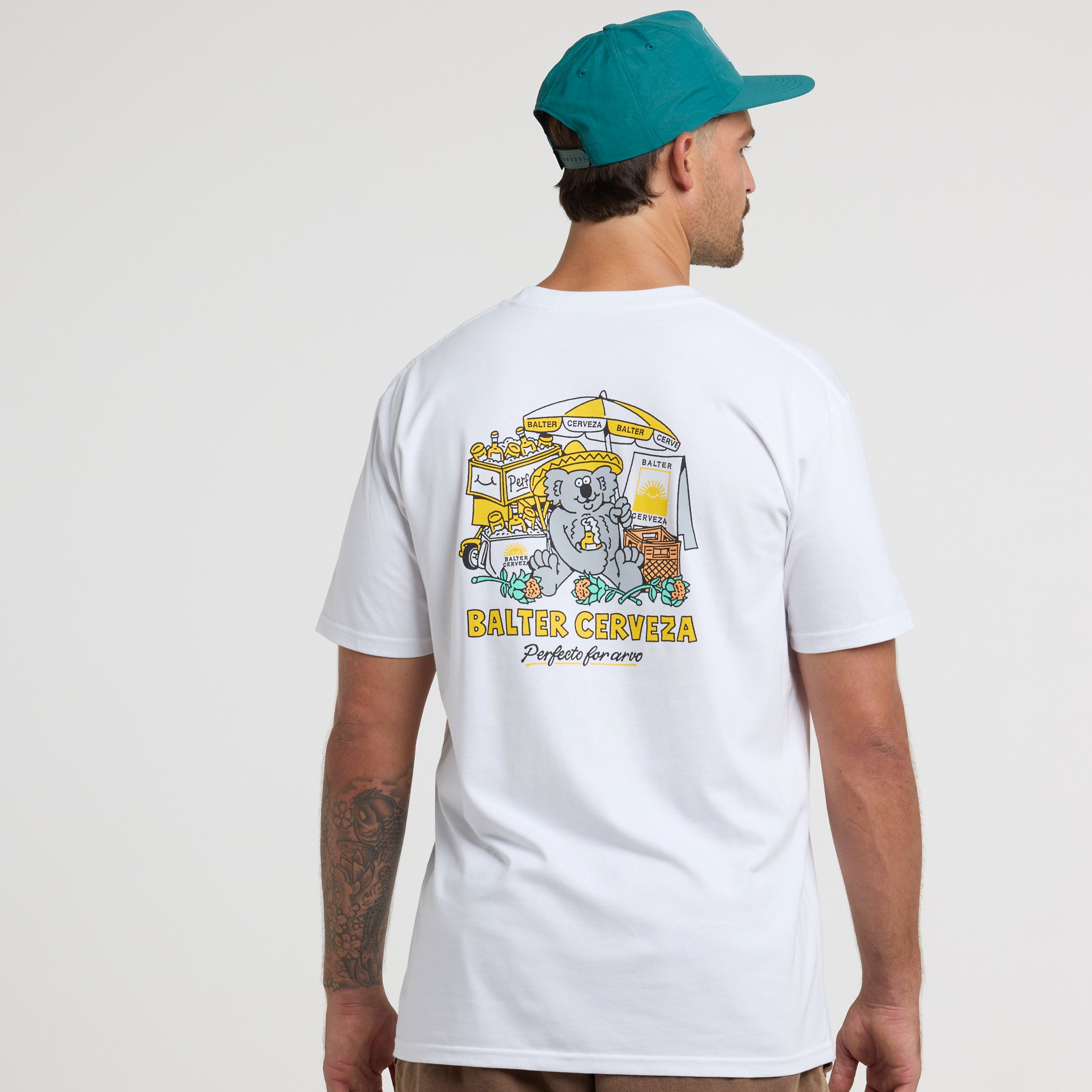 Ozzy Cerveza Classic Tee - White