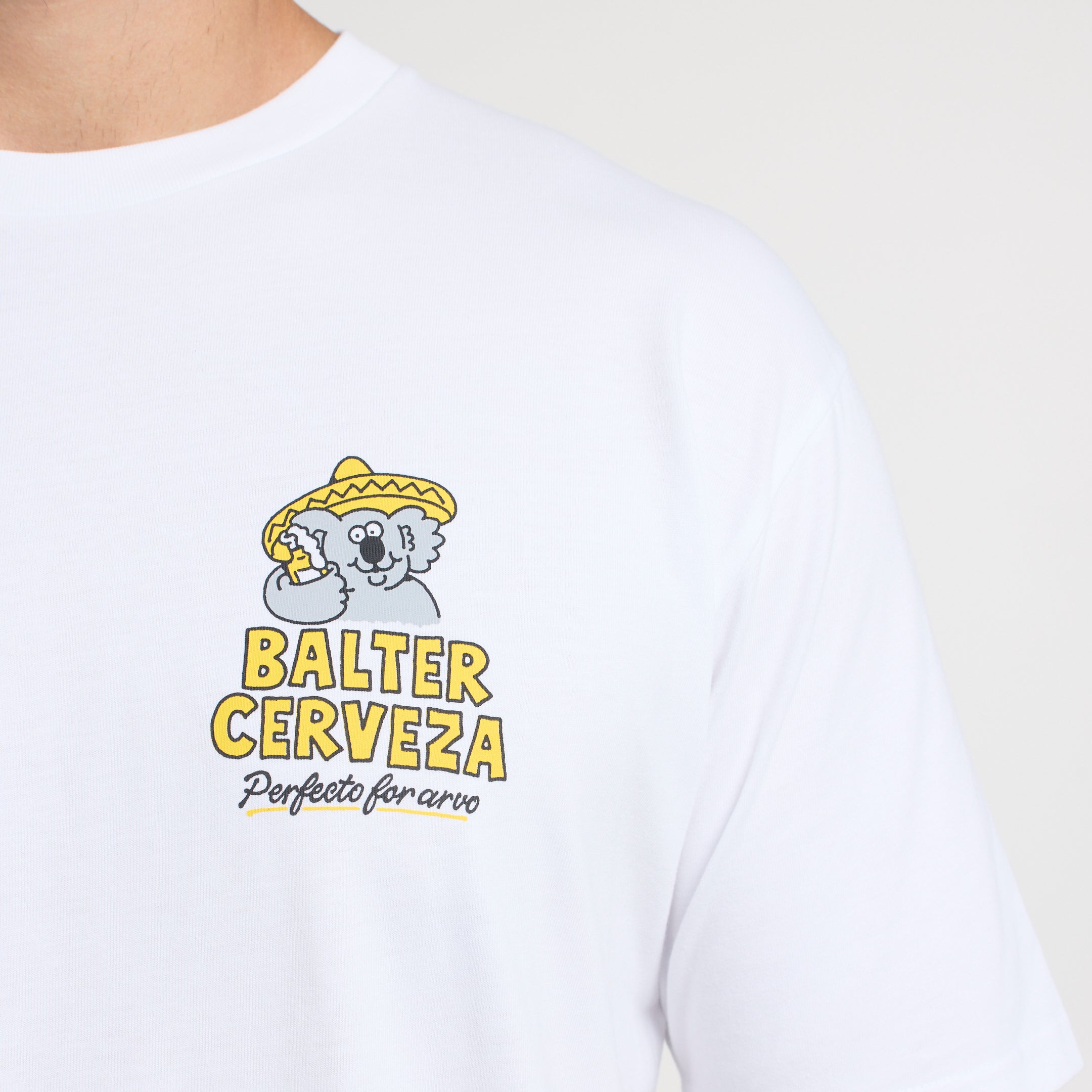 Ozzy Cerveza Classic Tee - White