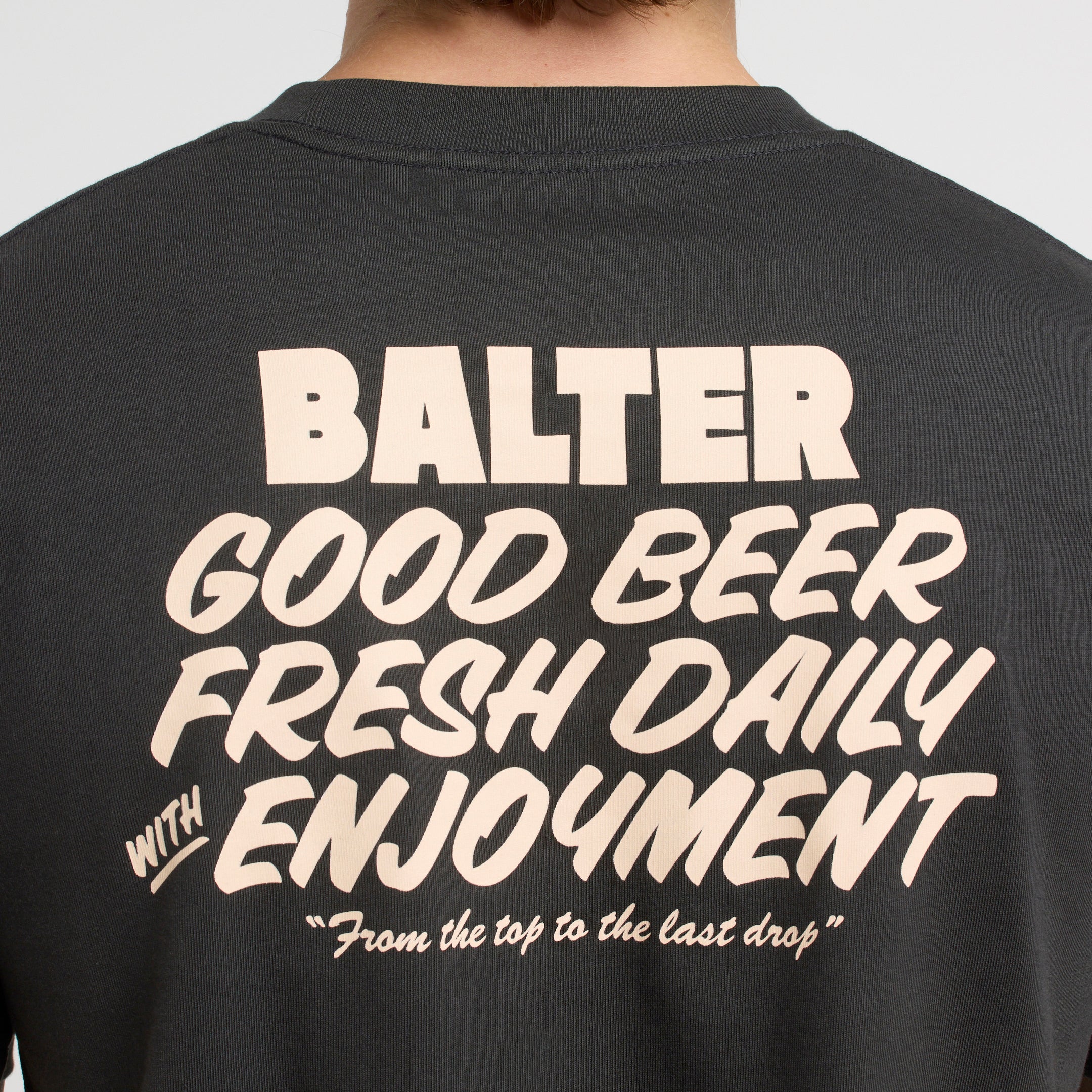 To The Last Drop Classic Tee - Coal