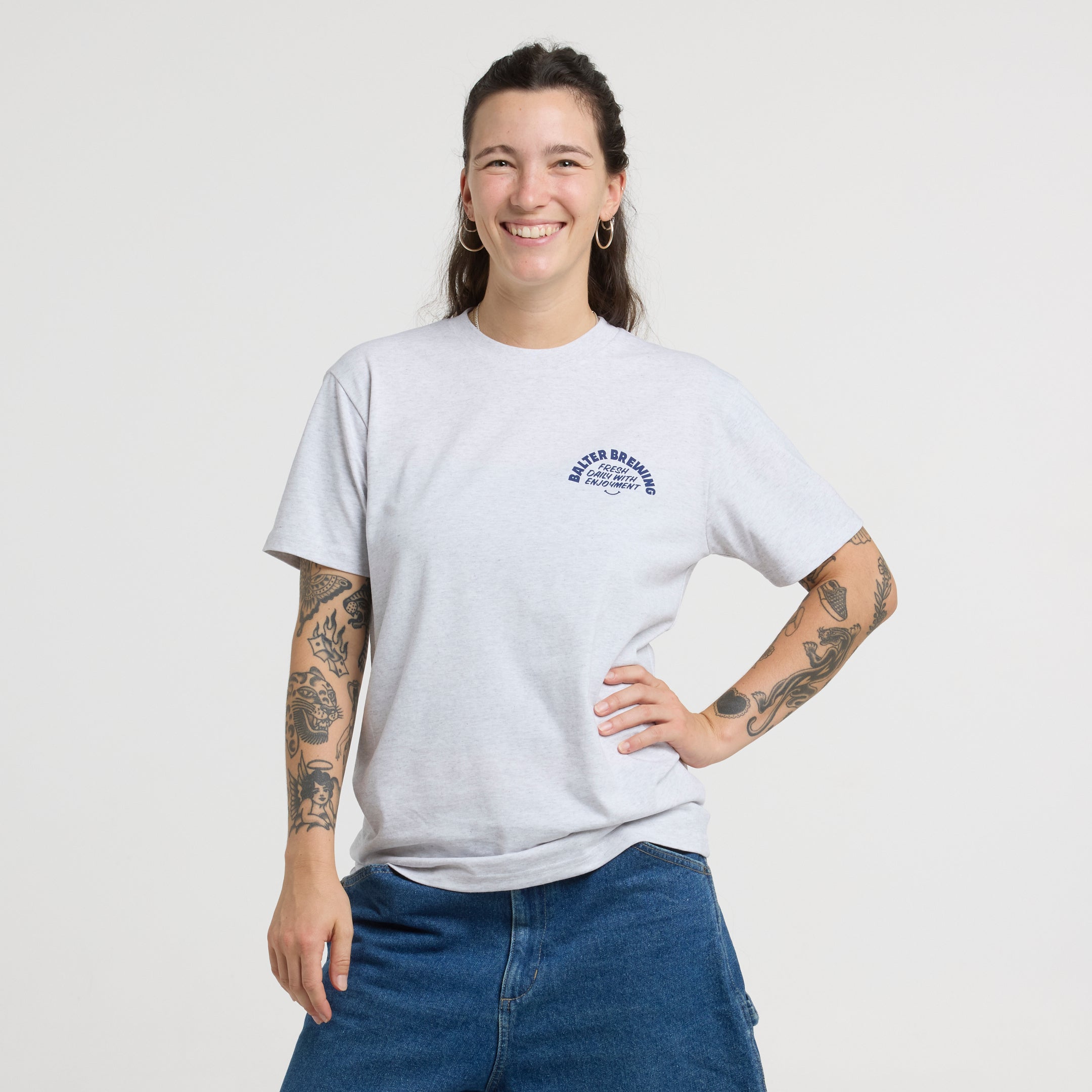 To The Last Drop Classic Tee - White Marle