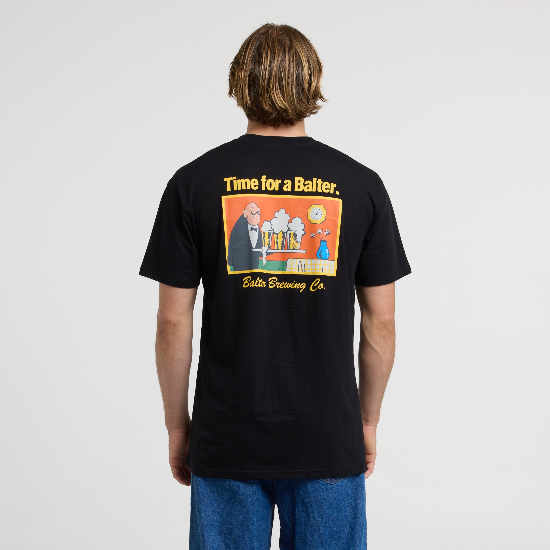 Time for a Balter Tee - Black