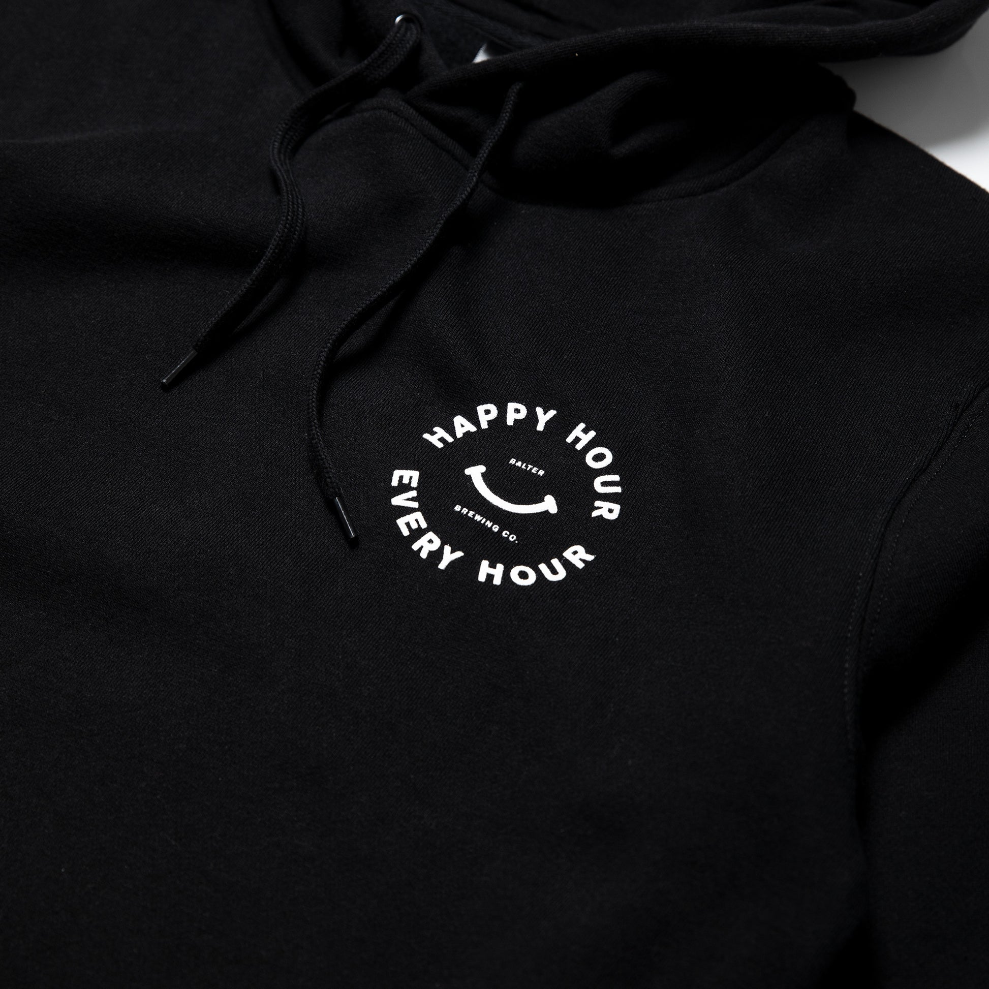 Happy Hour Every Hour Hoodie - Black - Balter Brewing Company - Craft Beer Merch Australia